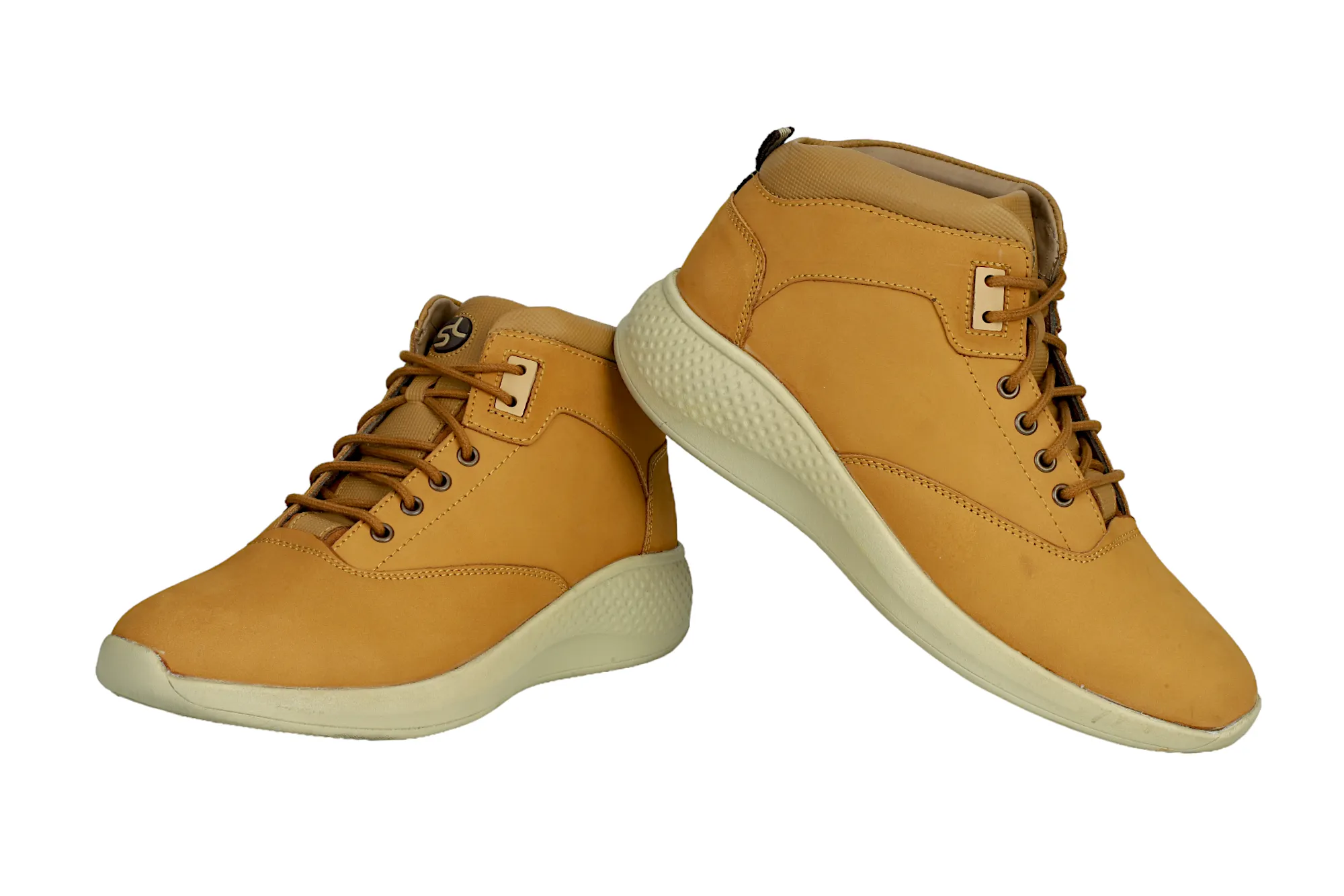 Chaussure Bottine Décontractée en Cuir Nubuck pour Homme 38014