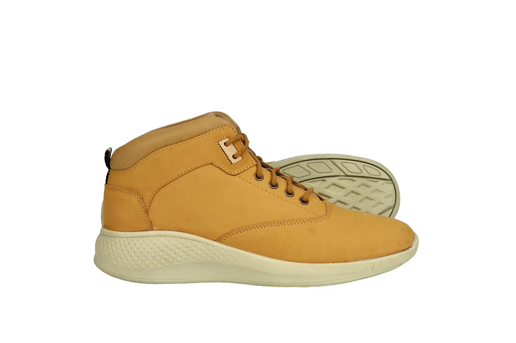 Chaussure Bottine Décontractée en Cuir Nubuck pour Homme 38014