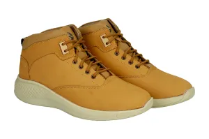 Chaussure Bottine Décontractée en Cuir Nubuck pour Homme 38014