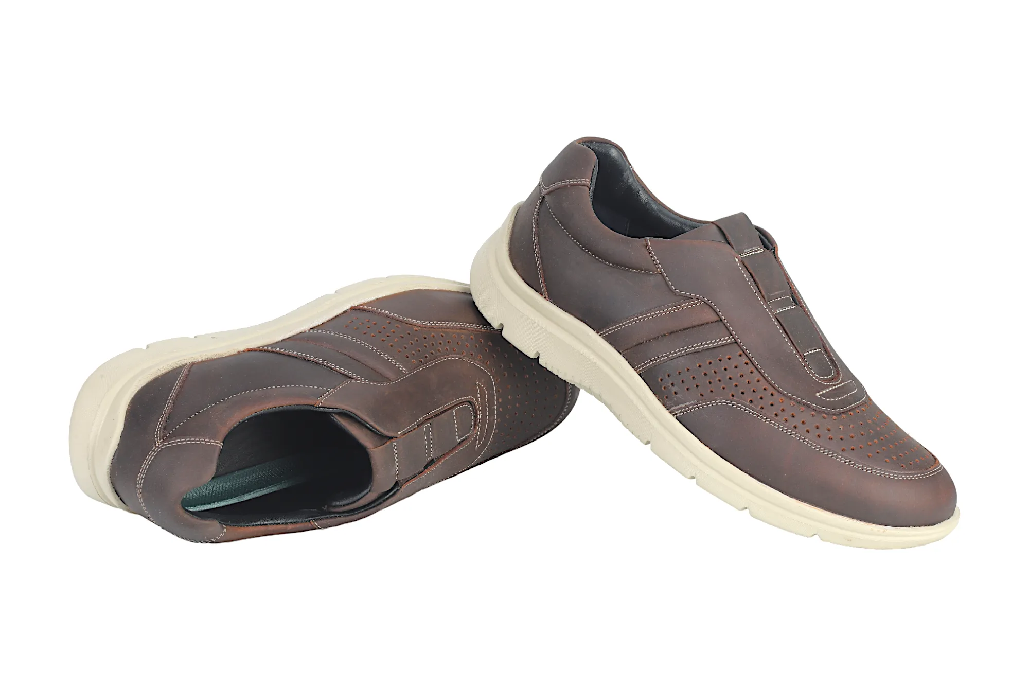 Chaussure en cuir décontracté premium pour homme 915607