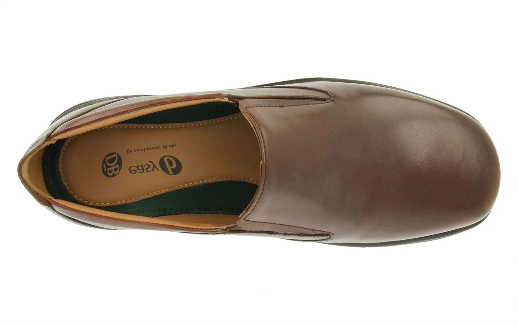 Chaussures de luxe à enfiler larges pour hommes DB Dalton