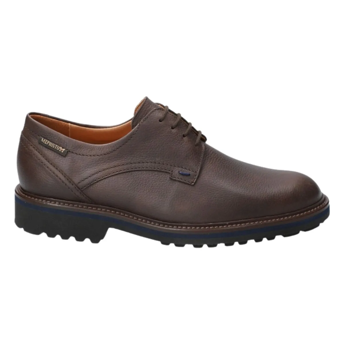 Chaussures Mephisto pour Homme Batiste Marron Foncé