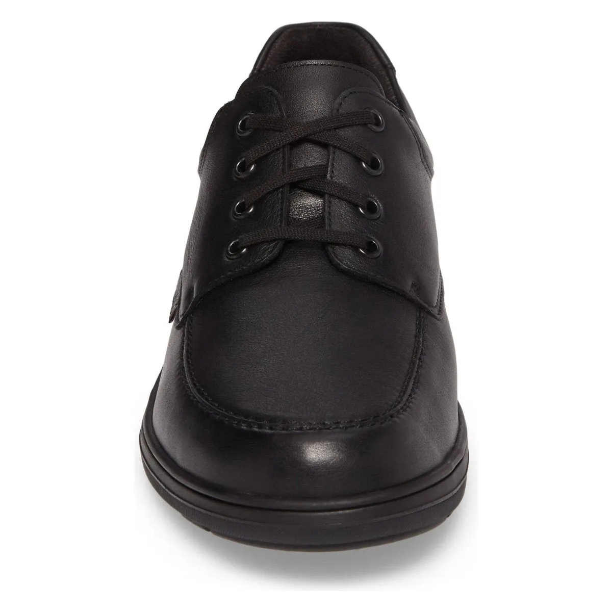Mephisto Hommes DoukHydroProtect Derby à Bout Rond Noir Chaussures Mephisto Imperméables