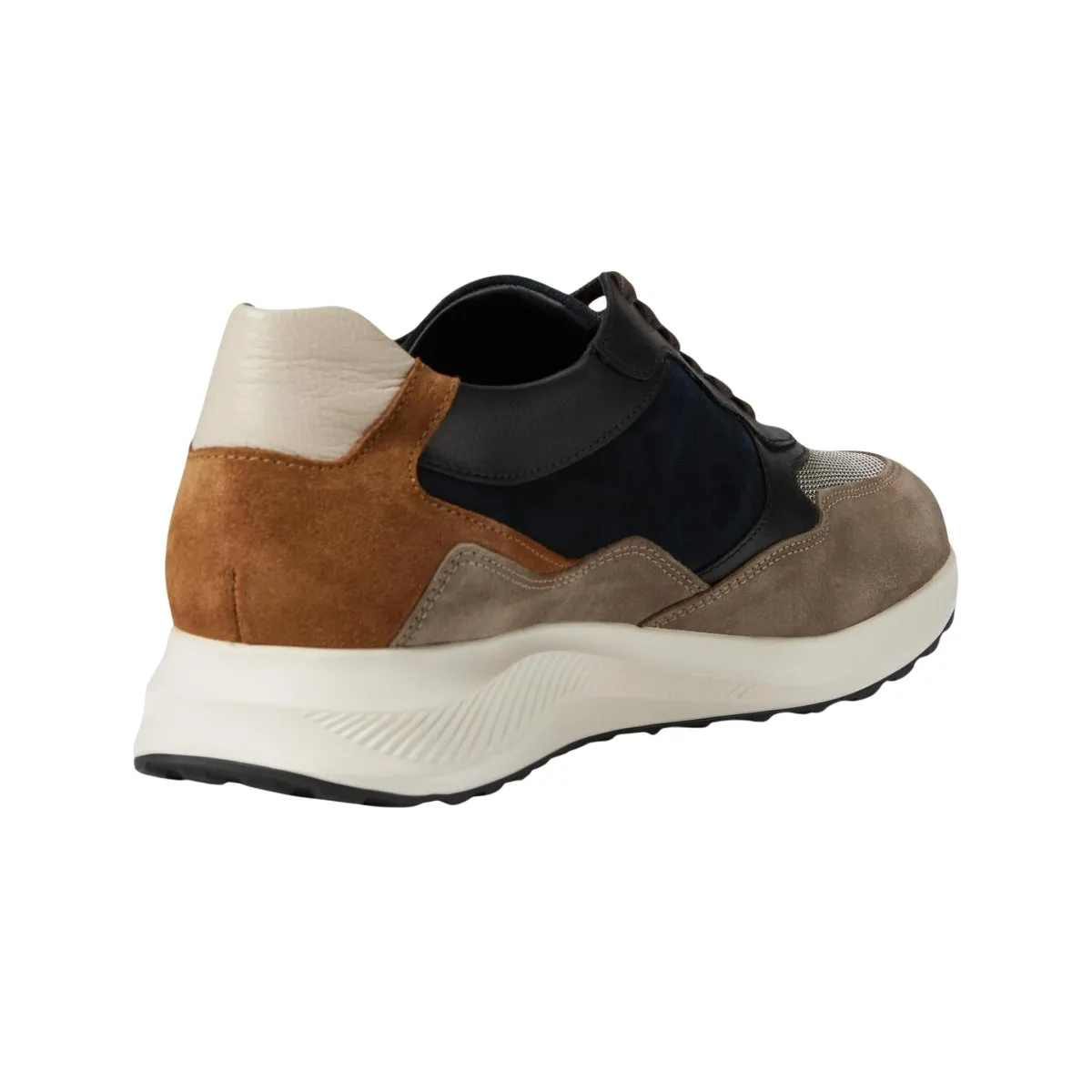 Chaussures Mephisto Driss pour Hommes Gris Chaud/Multicolore