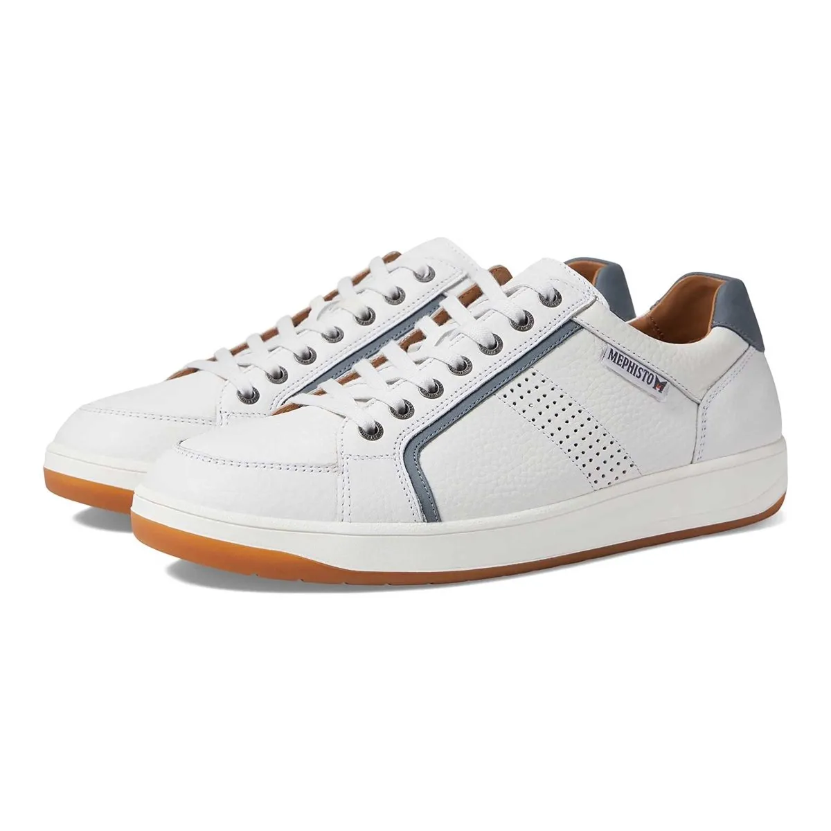 Chaussures Mephisto Harrison Blanc Oregon pour Homme