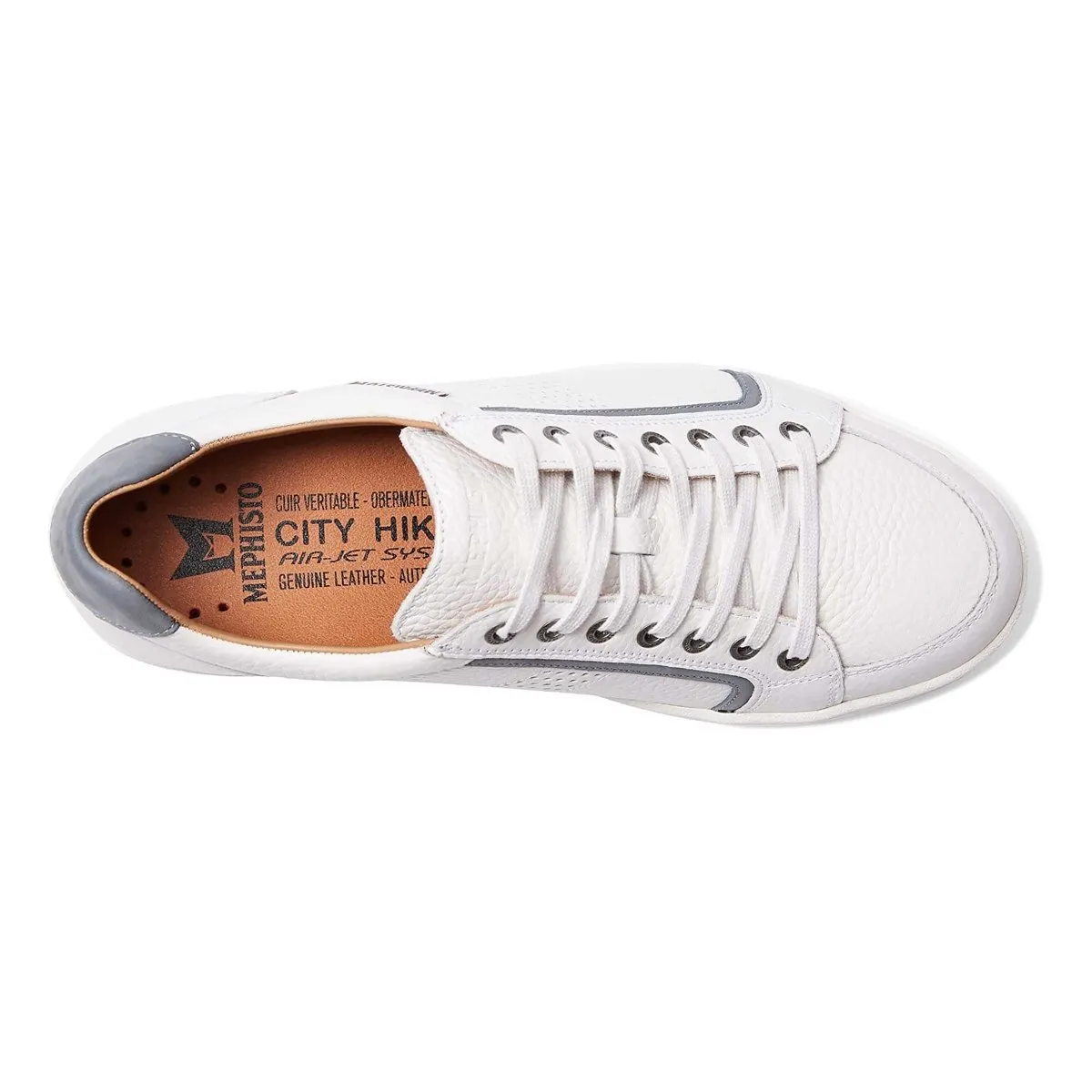 Chaussures Mephisto Harrison Blanc Oregon pour Homme