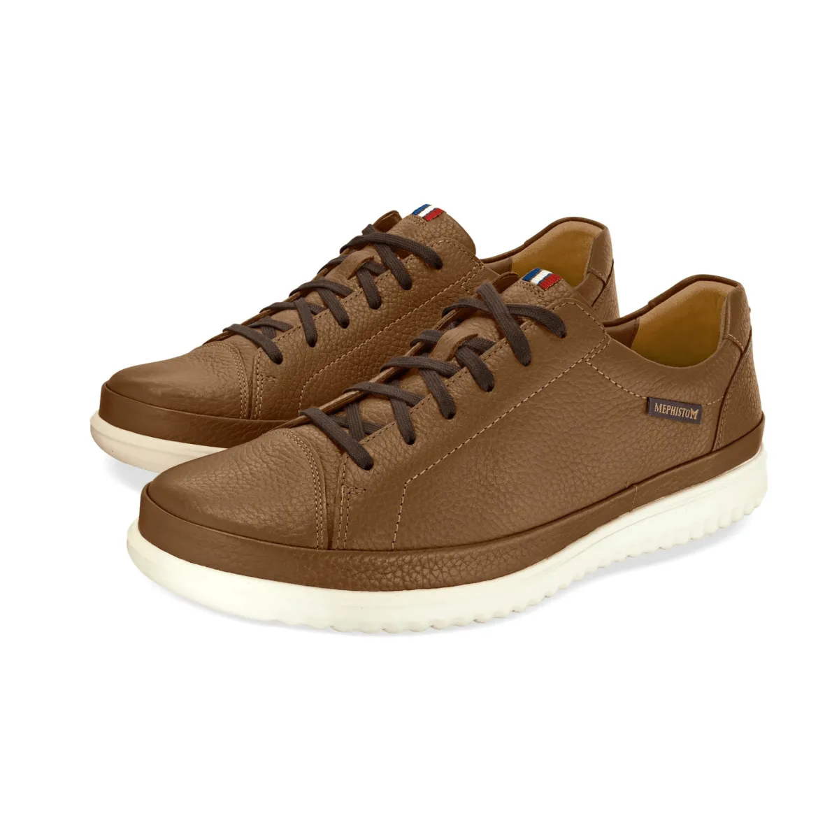 Chaussures Mephisto pour Homme Thomas en Cuir Noisette