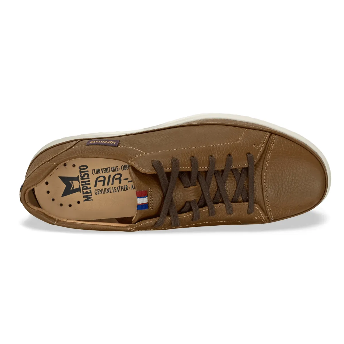 Chaussures Mephisto pour Homme Thomas en Cuir Noisette