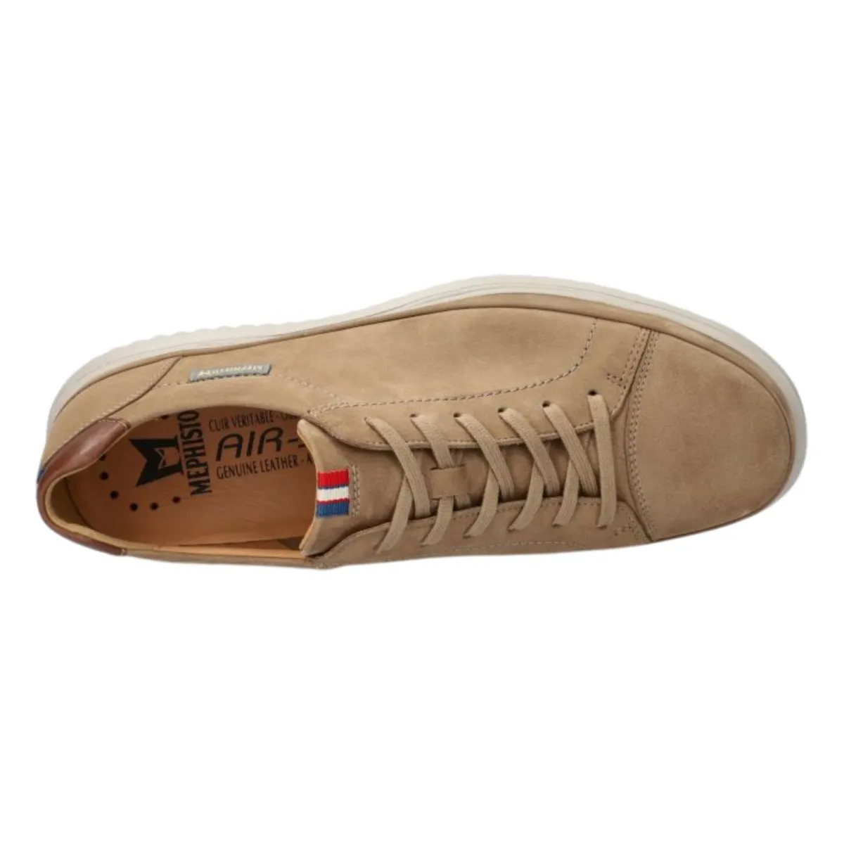 Chaussures Mephisto pour Homme Thomas en Cuir Taupe