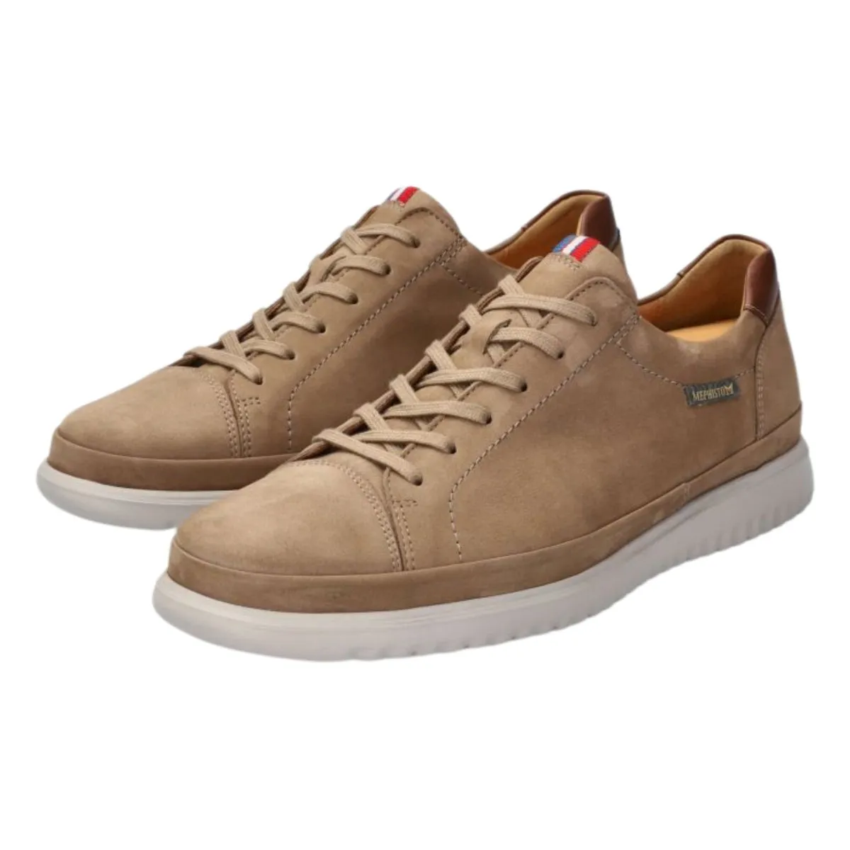 Chaussures Mephisto pour Homme Thomas en Cuir Taupe
