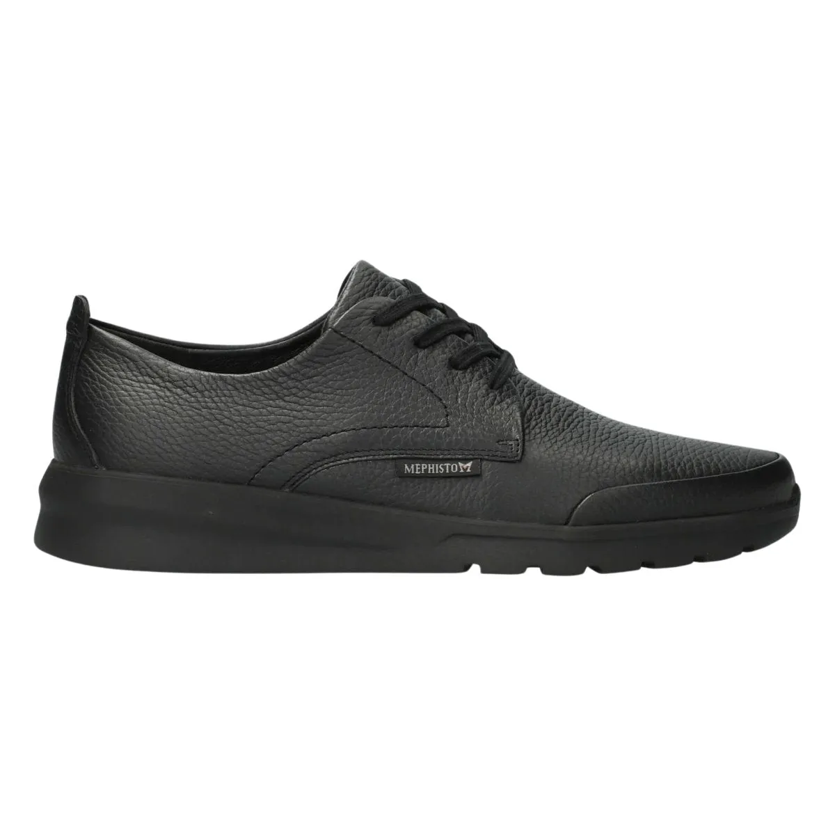 Chaussures Mephisto Walker en cuir noir pour homme