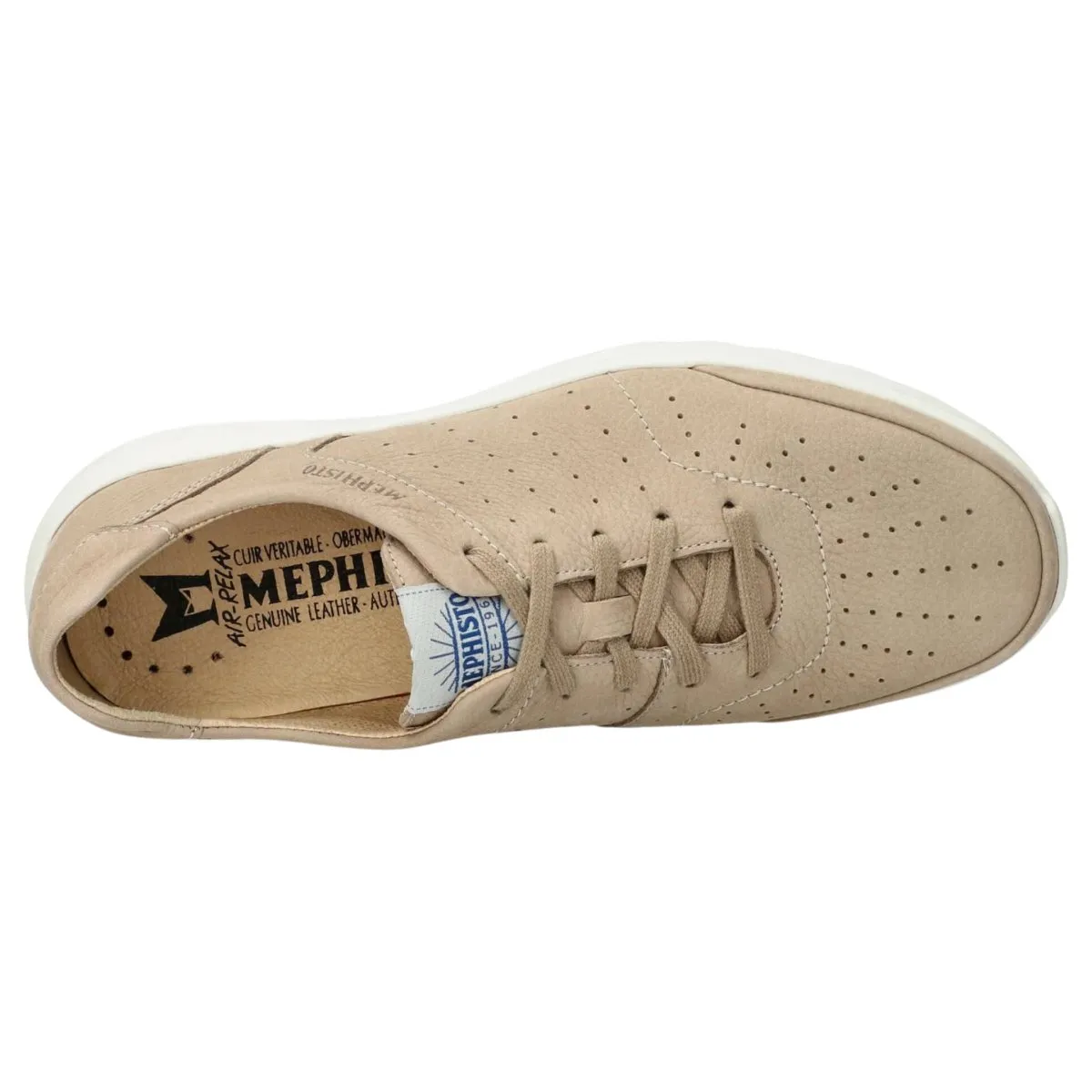 Chaussures Mephisto Warren Sand BucLux pour Homme