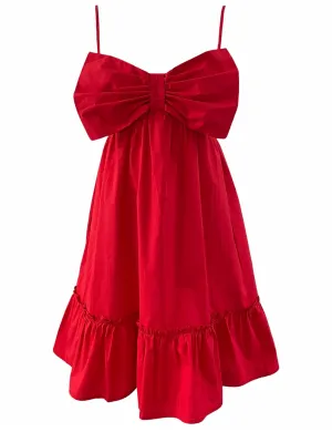 Miko Dress, Scarlet Red Clothing_reset-by-jane