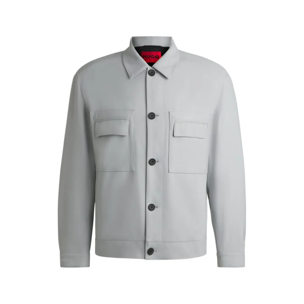 Veste moderne en sergé extensible