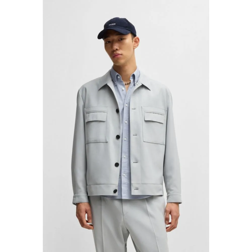 Veste moderne en sergé extensible