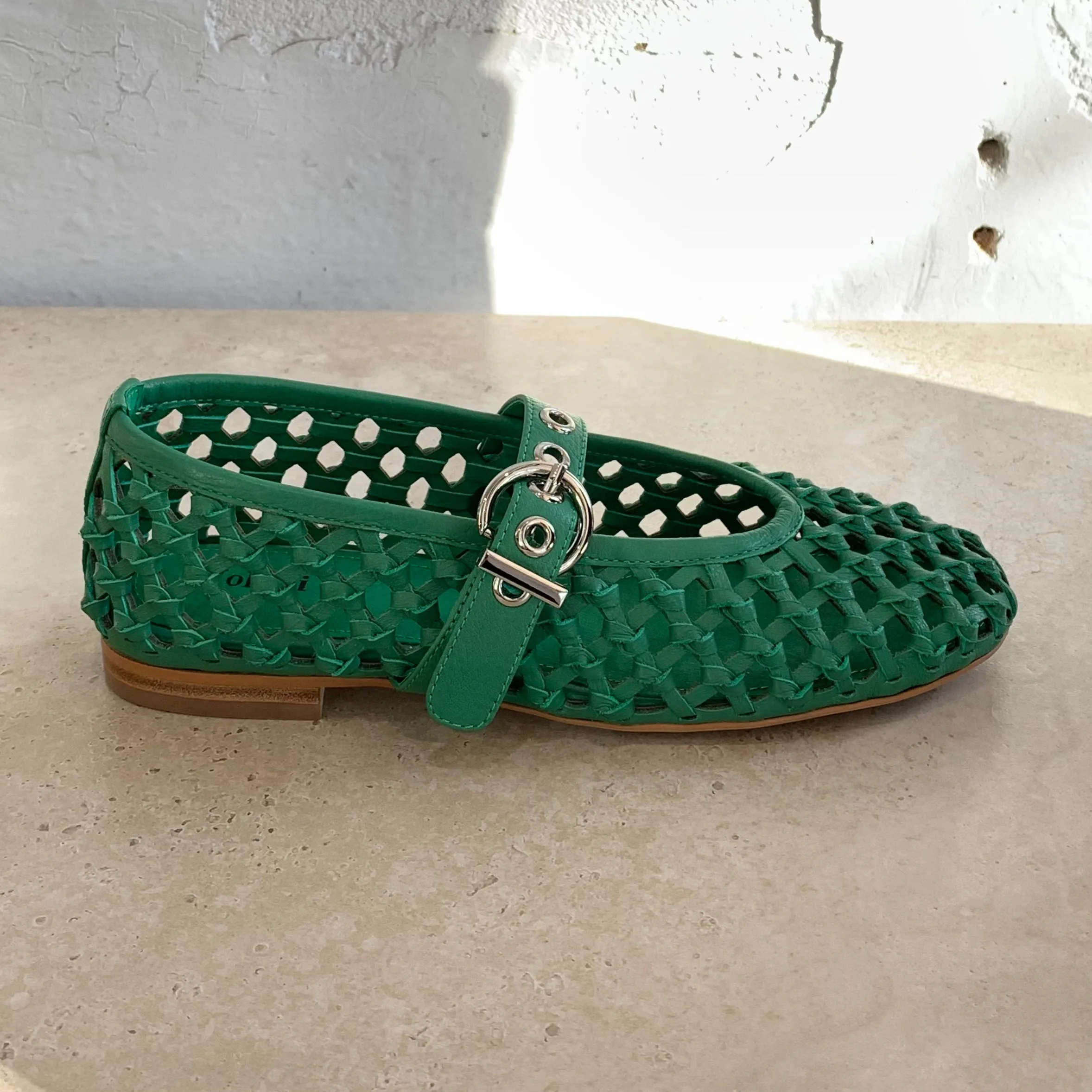 Mollini Blessie Chaussures Émeraude_Mollini