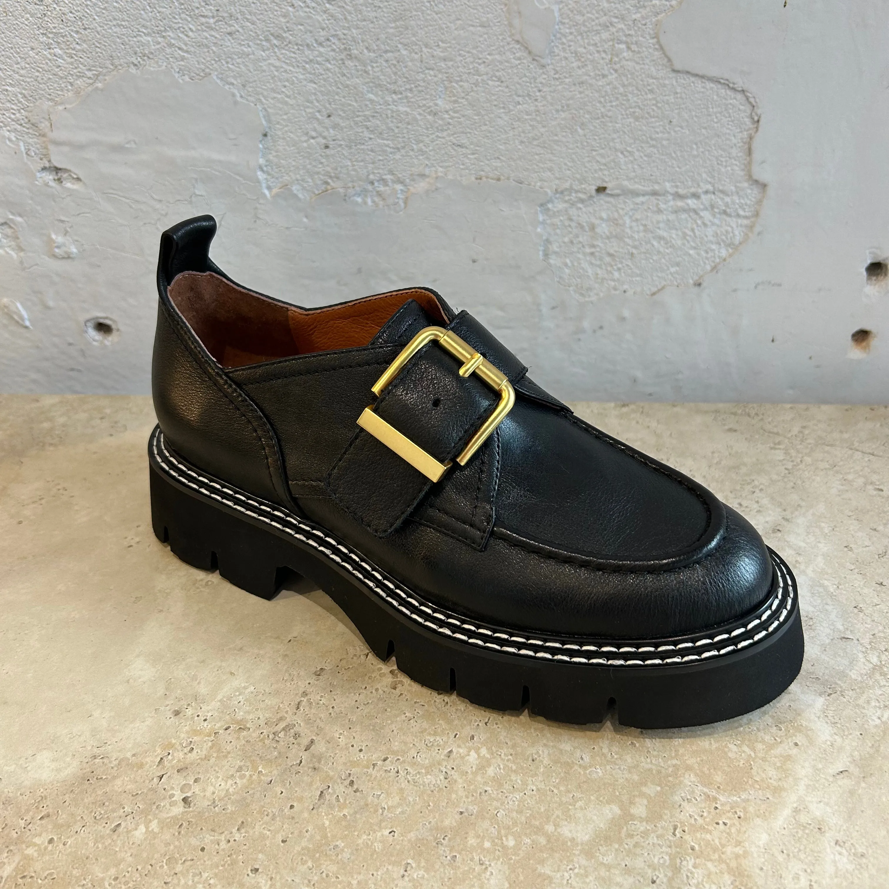 Mollini Kivia Mocassins Noirs_Mollini