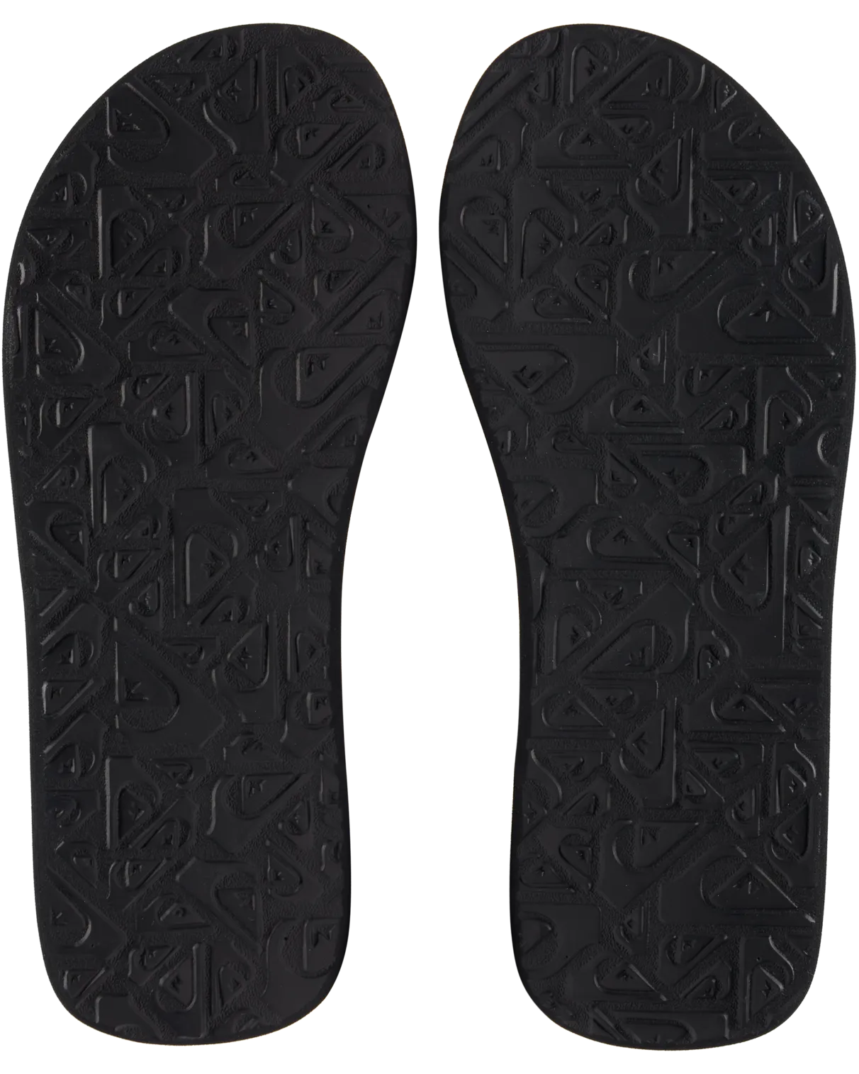 Tongues Molokai Layback texturées en Noir, Blanc & Noir