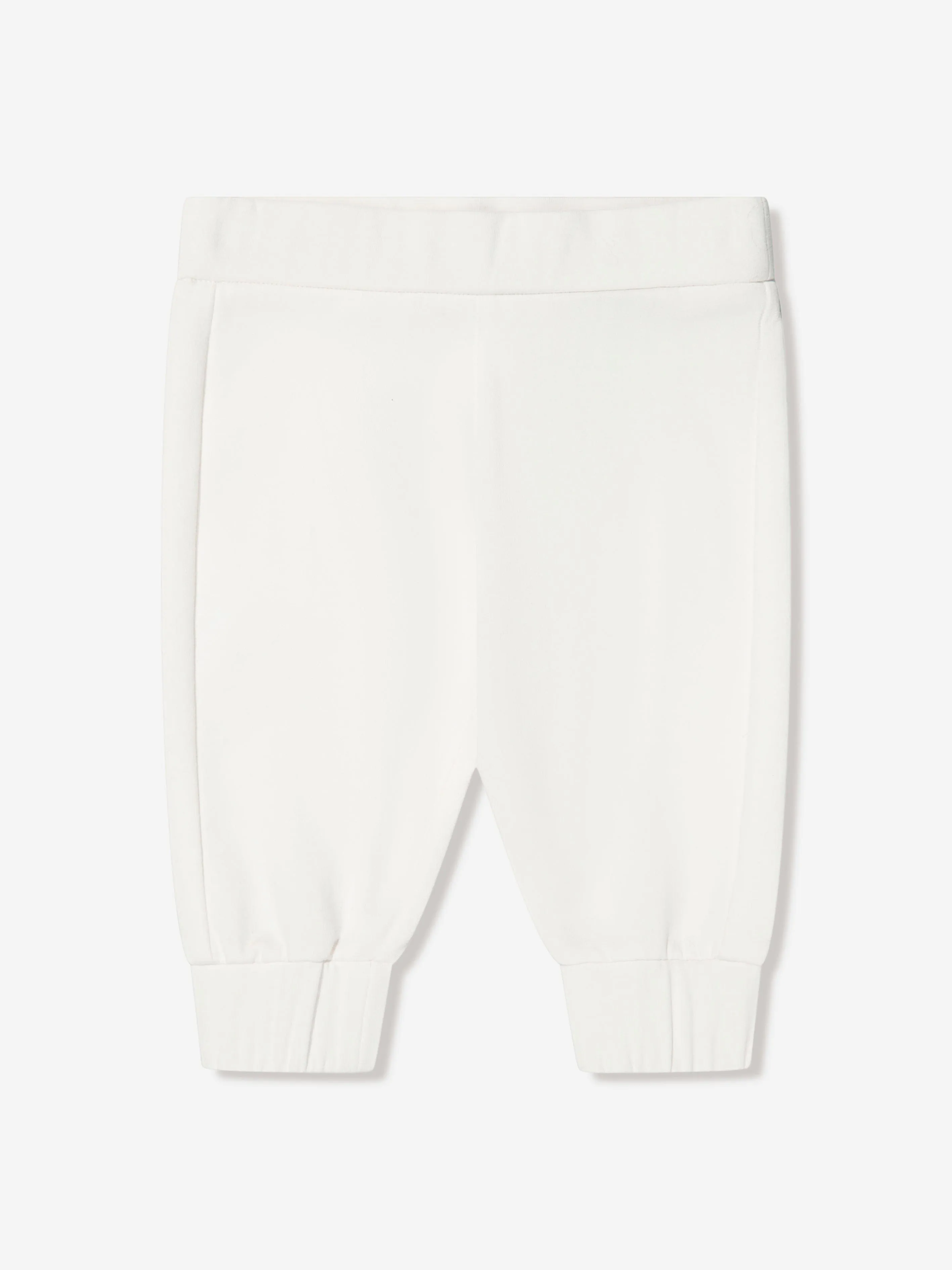 Ensemble Zip et Pantalon en Fausse Fourrure Moncler Enfant Bébé en Ivoire