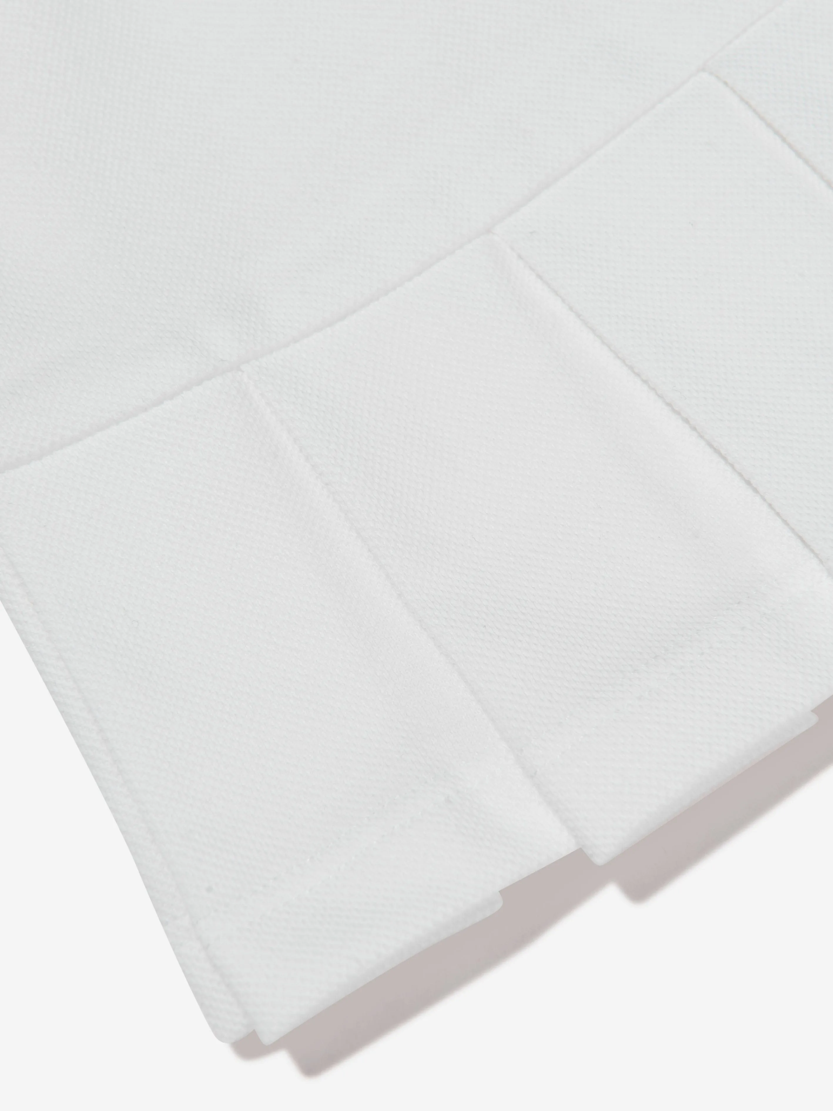 Moncler Enfant Robe Polo sans Manches pour Fille en Blanc