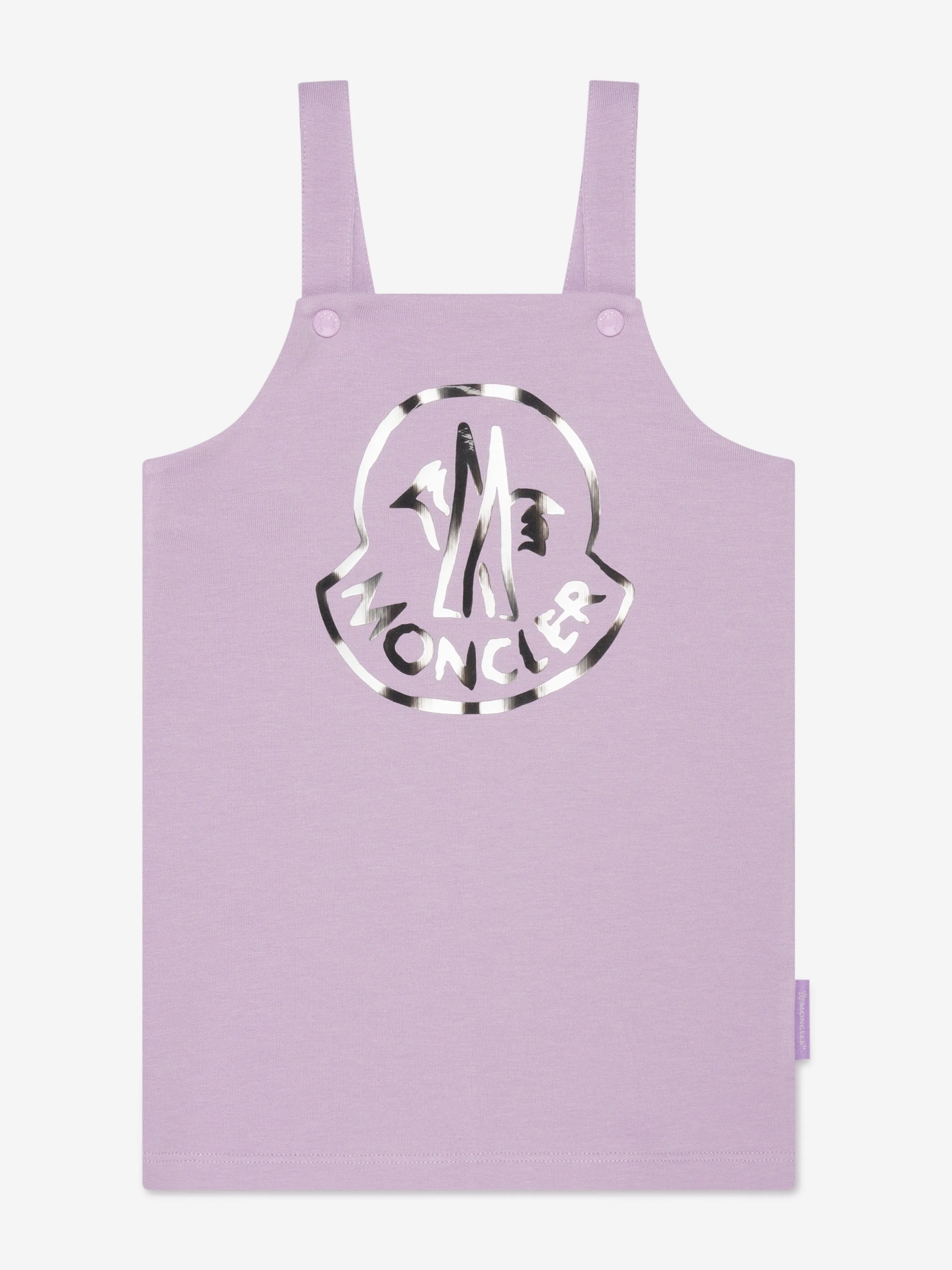 Ensemble T-shirt et robe pour bébé fille Moncler en lilas