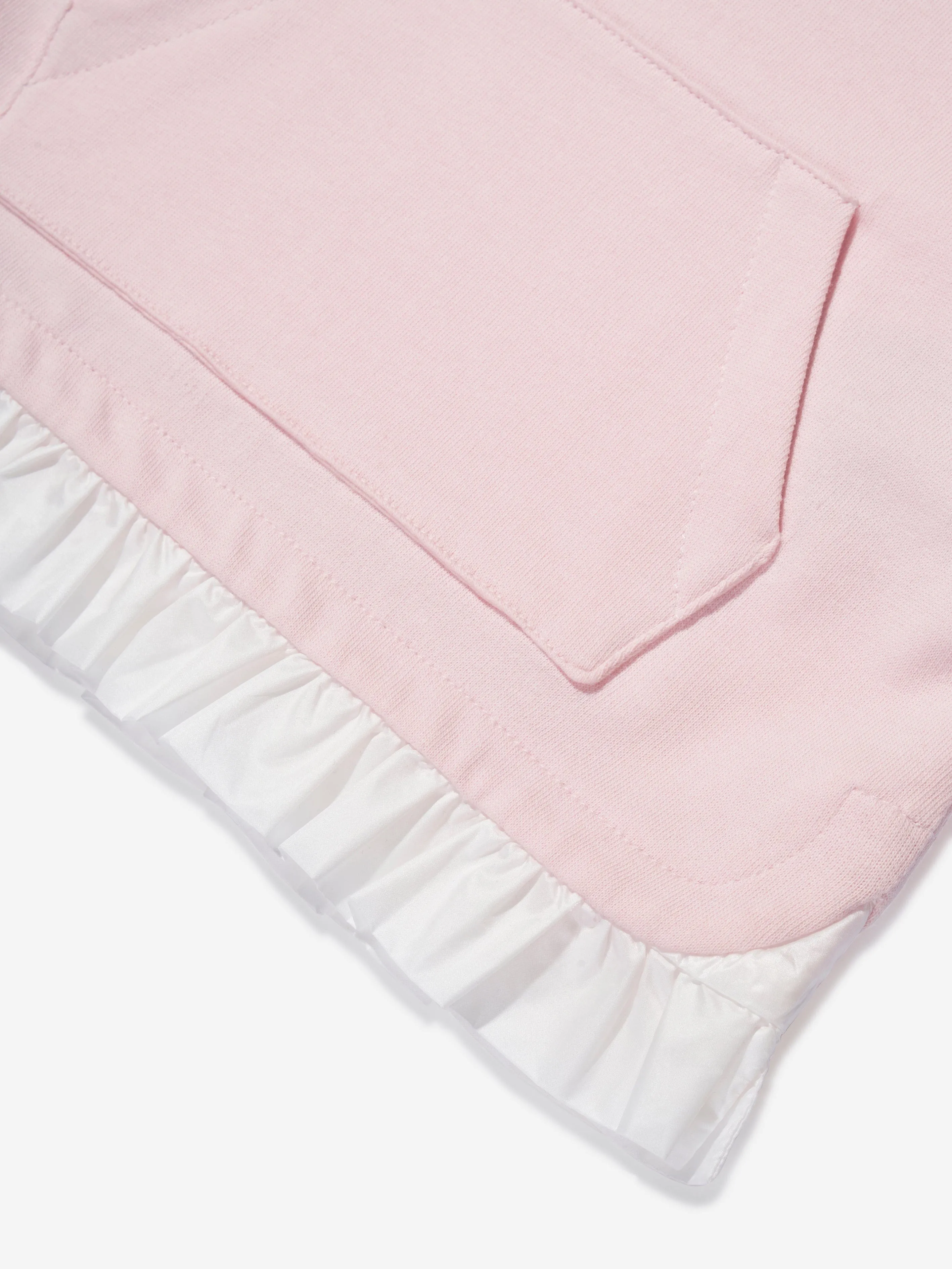 Moncler Enfant Robe T-Shirt pour Fille en Rose