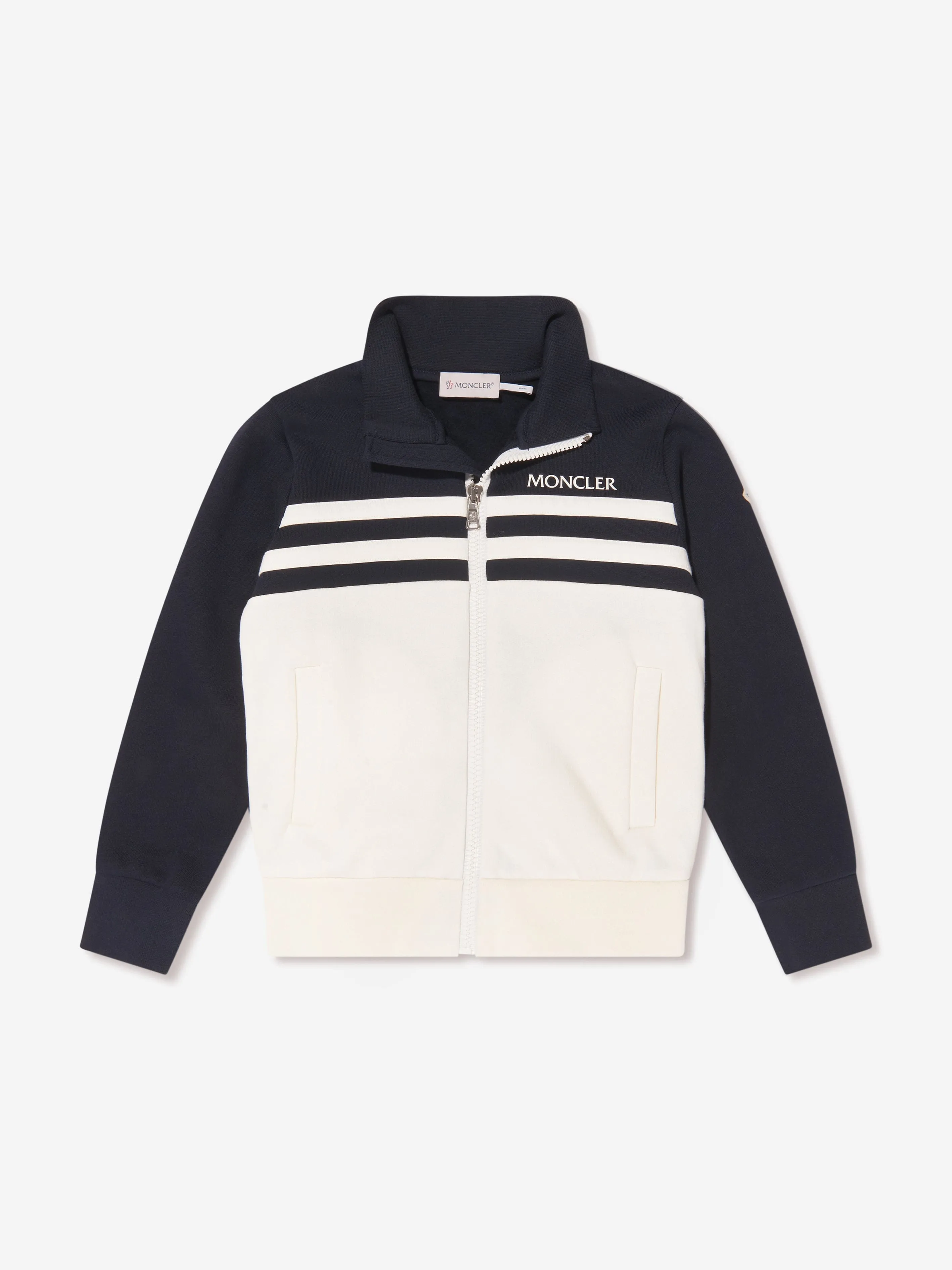 Survêtement Logo Moncler Enfant Garçon en Bleu Marine