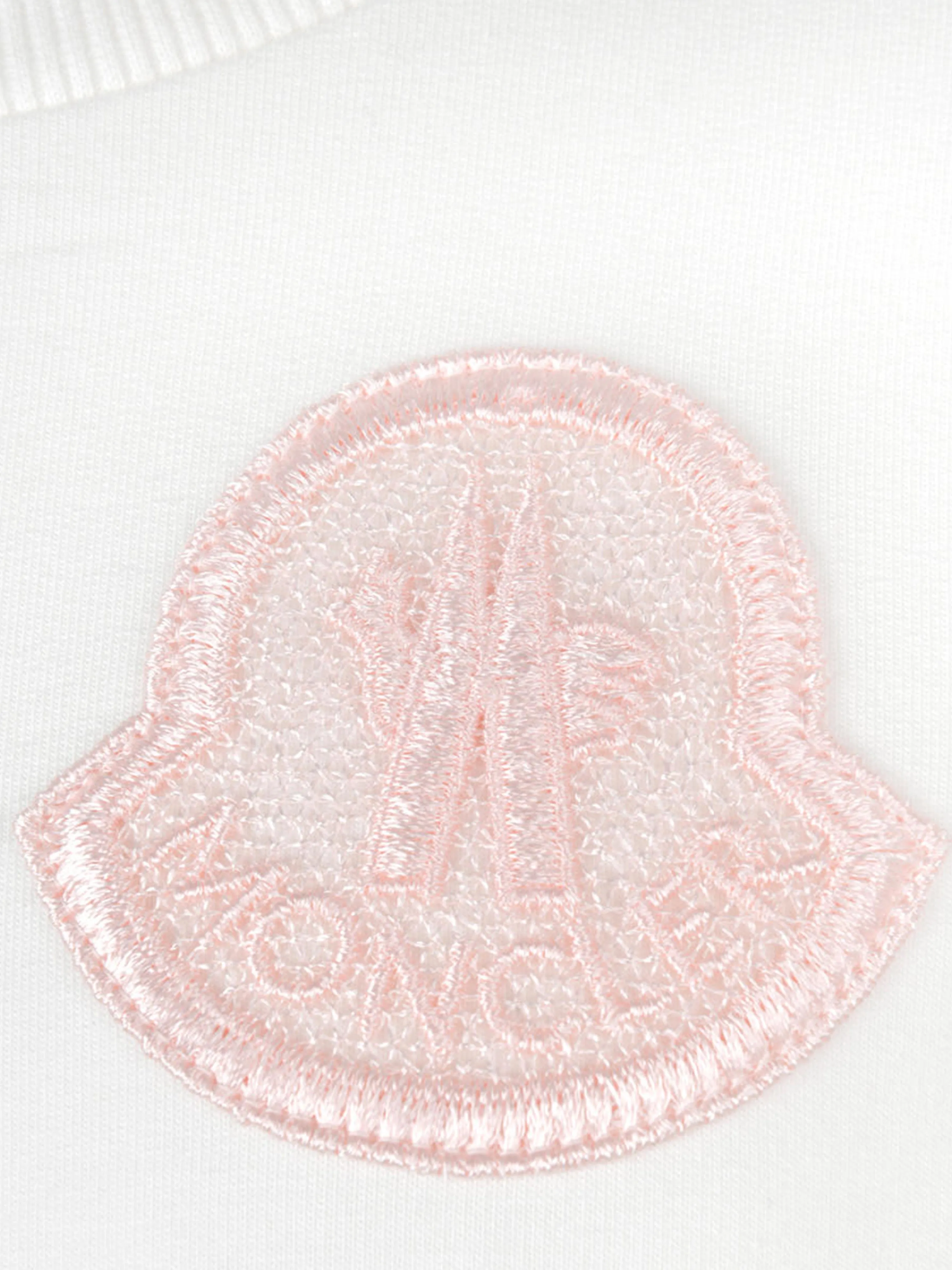 Moncler Enfant Robe en Jersey et Tulle pour Fille