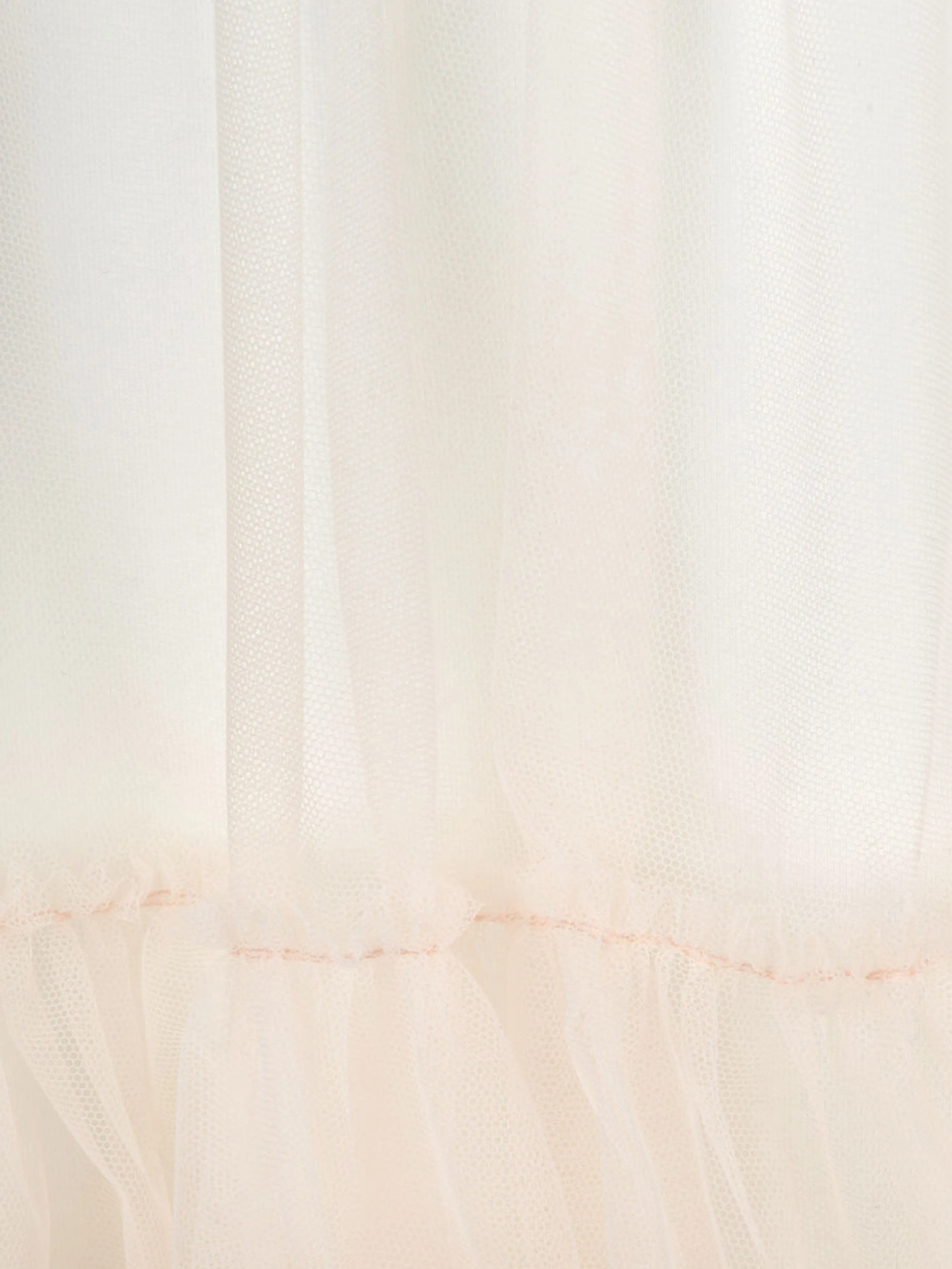 Moncler Enfant Robe en Jersey et Tulle pour Fille