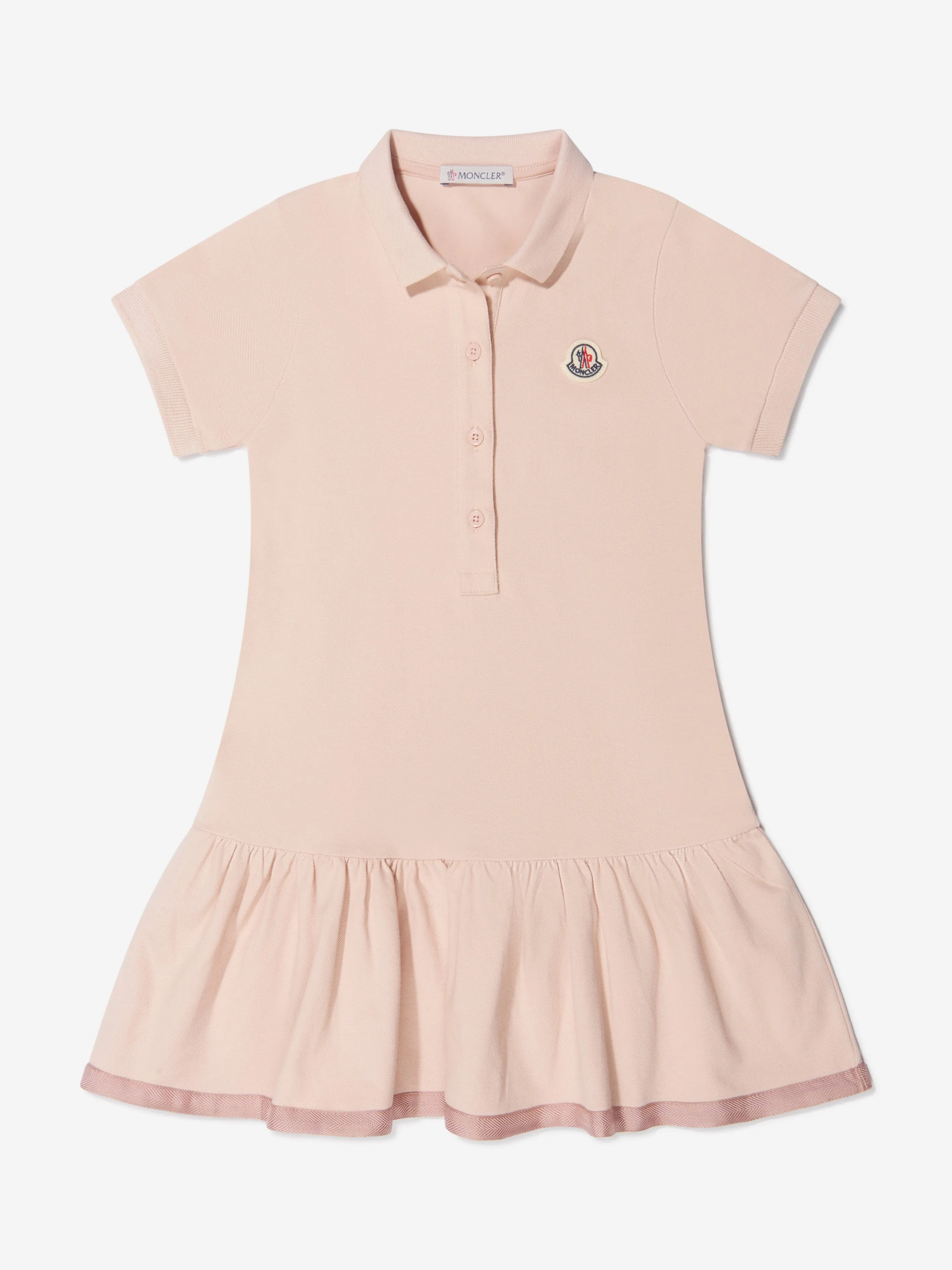 Robe Polo Piqué Fille Moncler Enfant