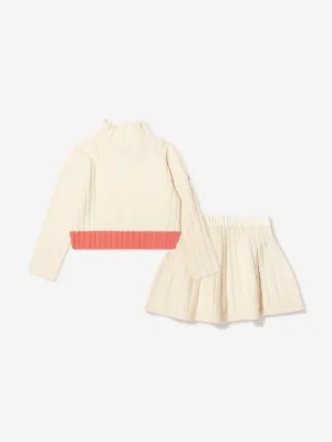 Robe en laine tricotée Moncler Enfant pour filles