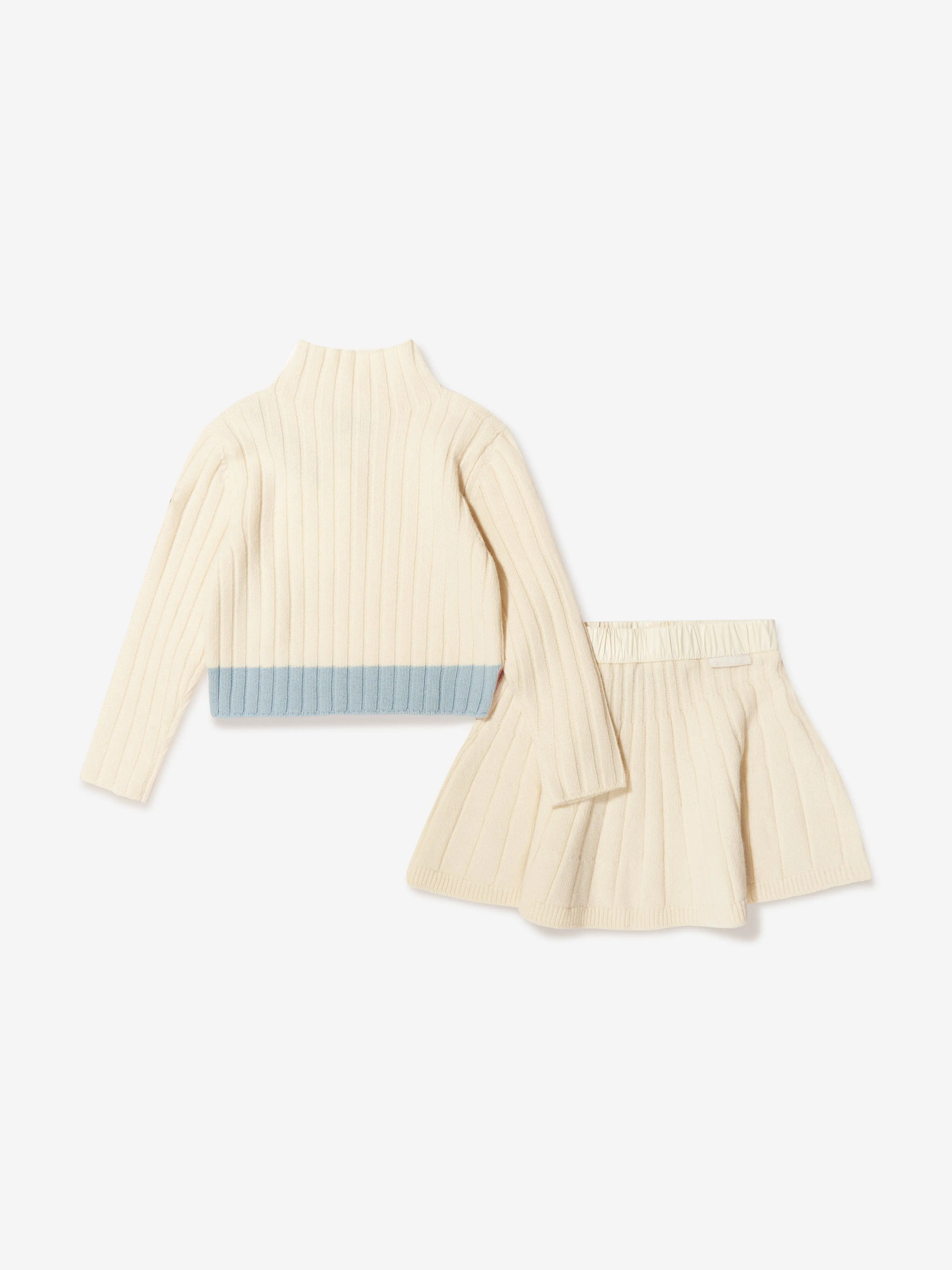 Robe en laine tricotée Moncler Enfant pour filles