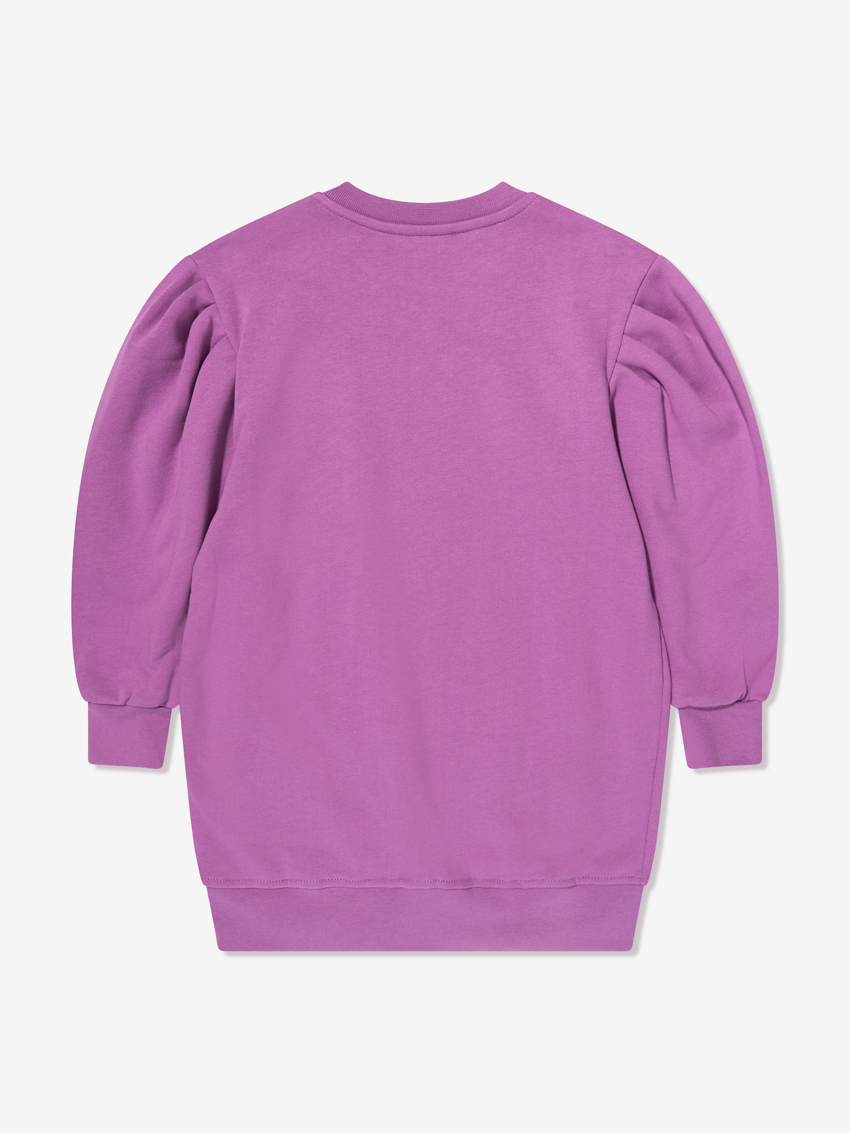 Robe Pull MSGM Girls avec Logo en Violet