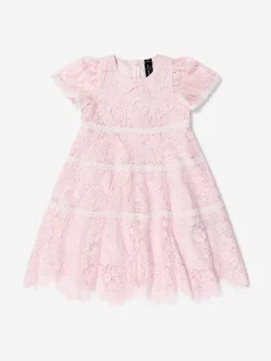 Robe en dentelle Primrose pour filles Needle & Thread en rose