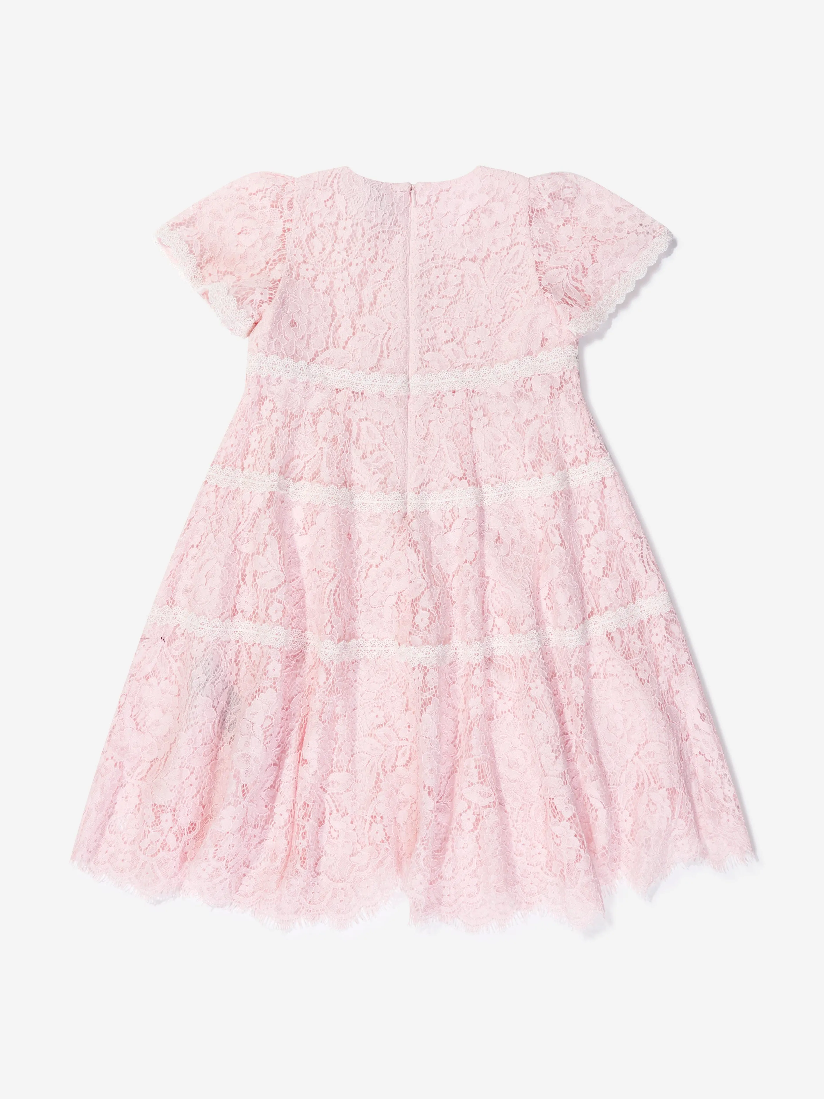 Robe en dentelle Primrose pour filles Needle & Thread en rose