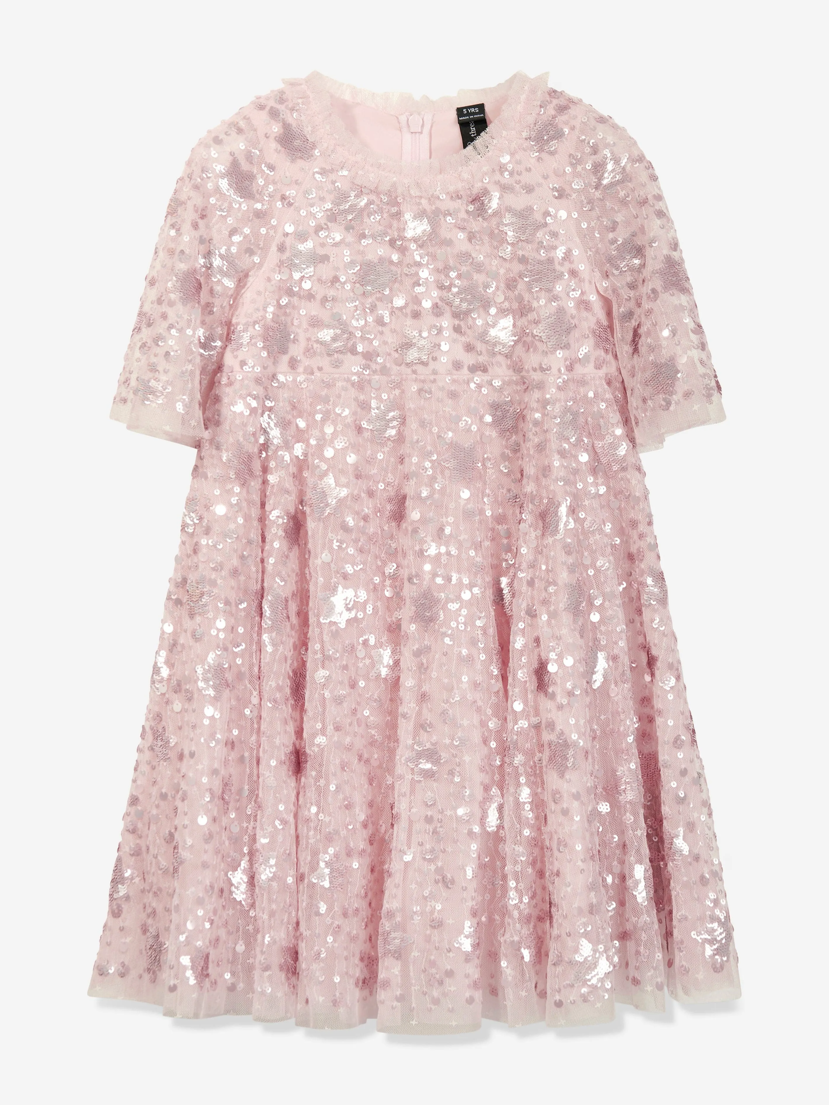 Robe étoiles filantes pour filles Needle & Thread en rose