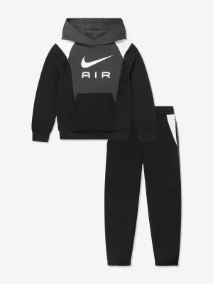 Nike Survêtement en Air Fleece pour Garçons en Noir