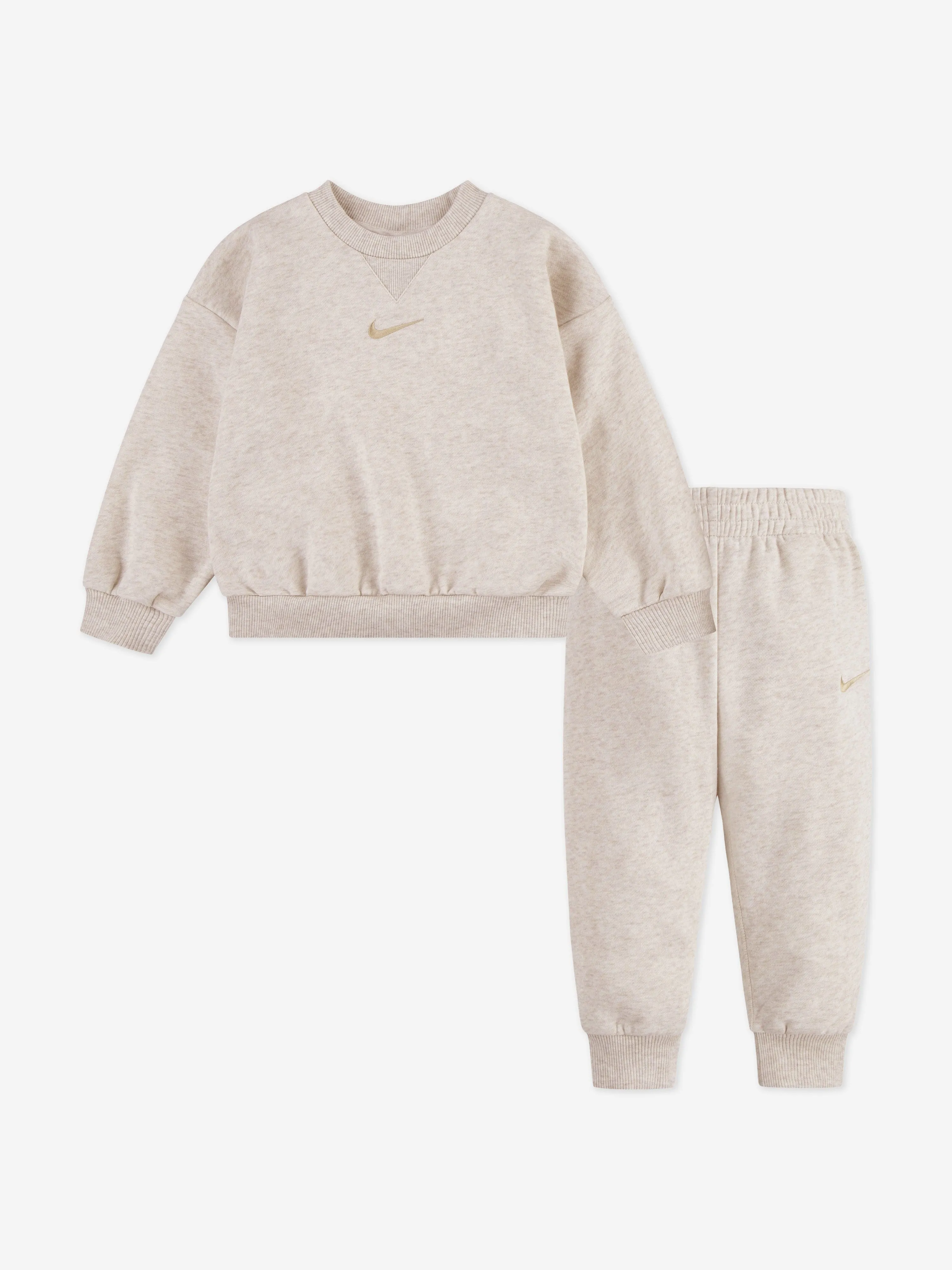 Nike Kids Essential Survêtement en Polaire Ivoire