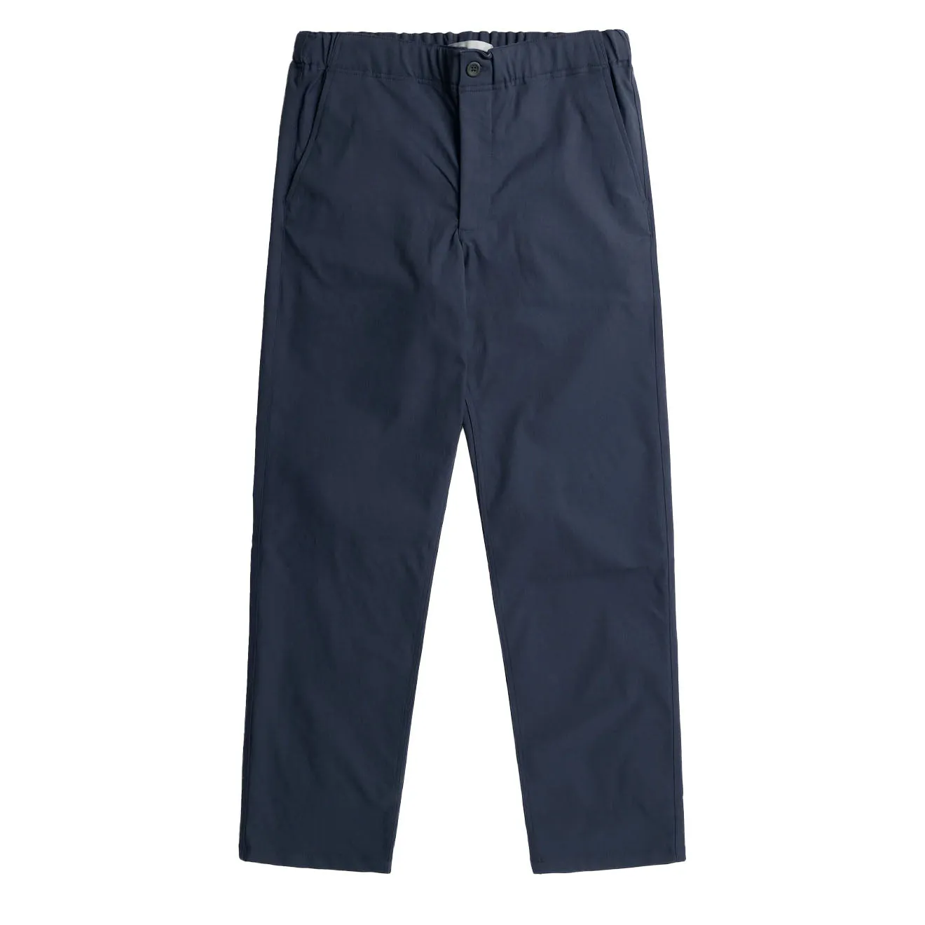 Norse Projects Ezra Pantalon détendu en sergé Solotex Bleu marine foncé