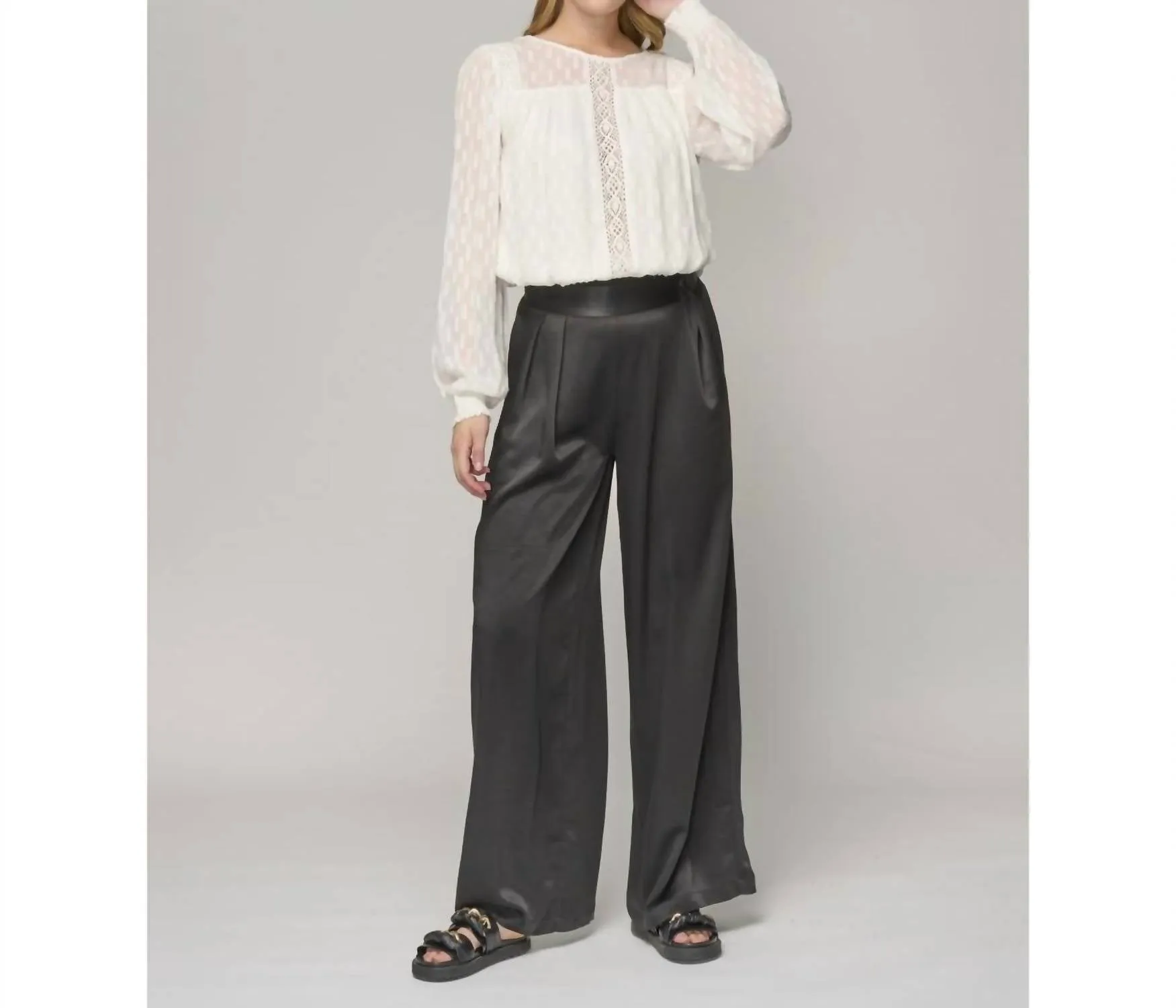 Pantalon Oana en Noir