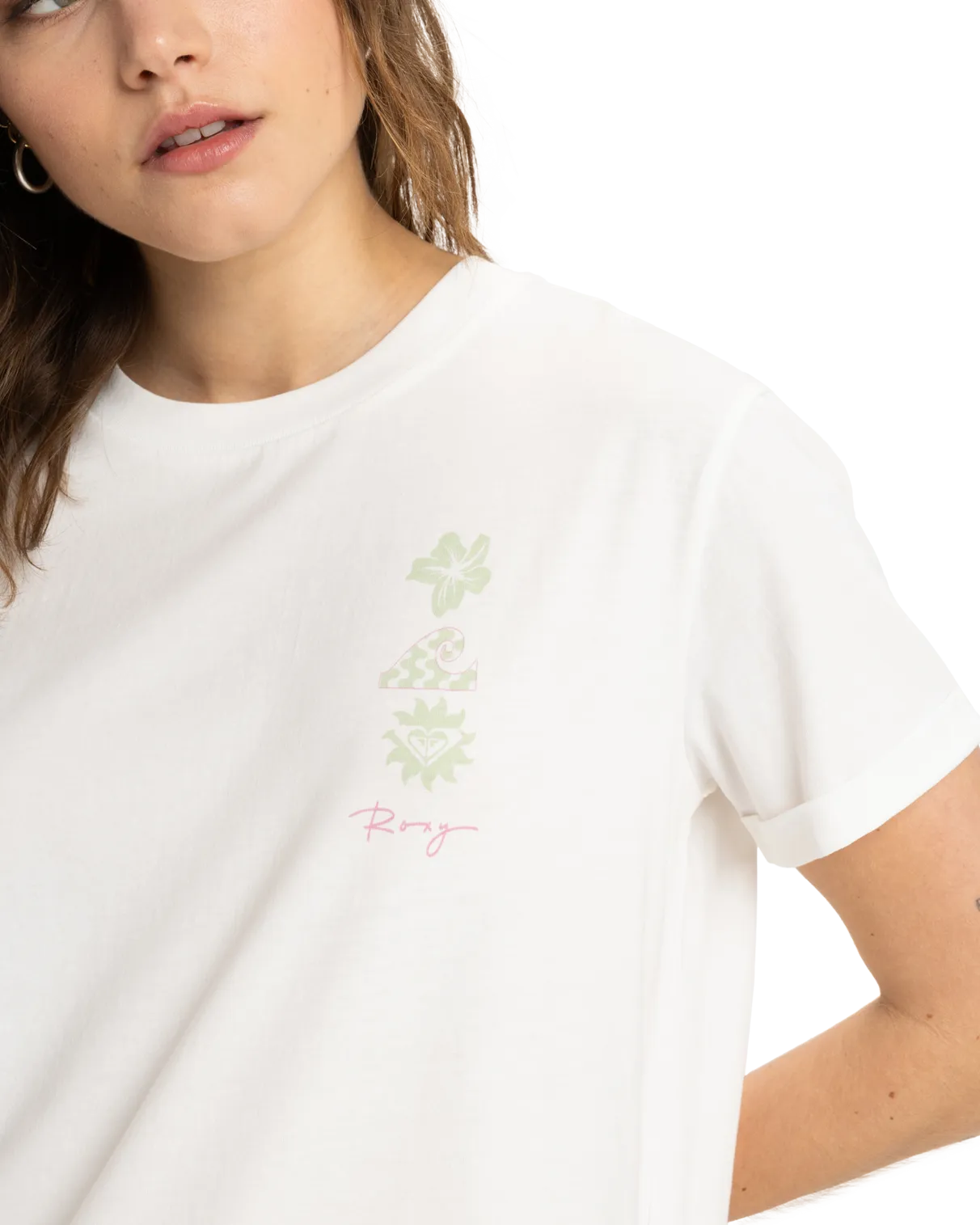 T-shirt artistique Oceanregular en Aigrette