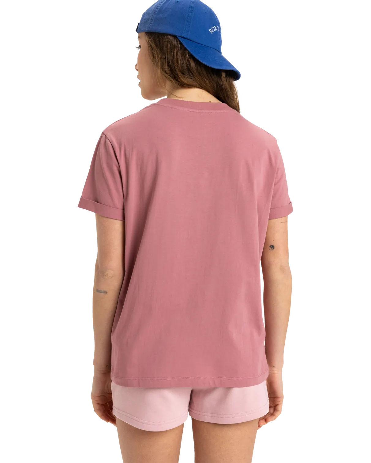 T-shirt artistique Oceanregular en rose chiné