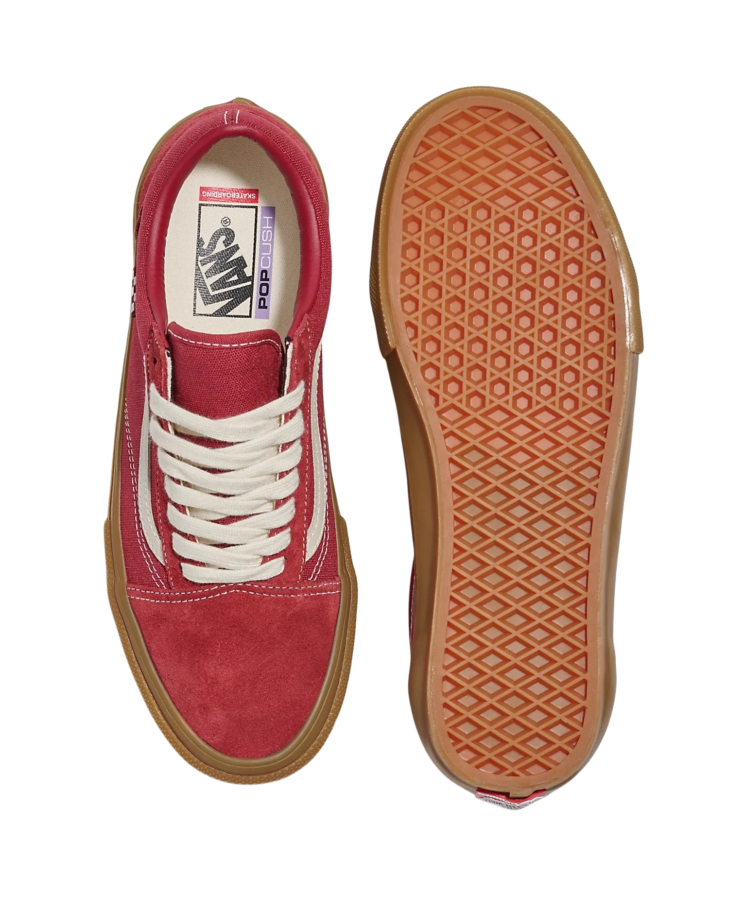 Chaussures Old Skool en Rouge & Gomme