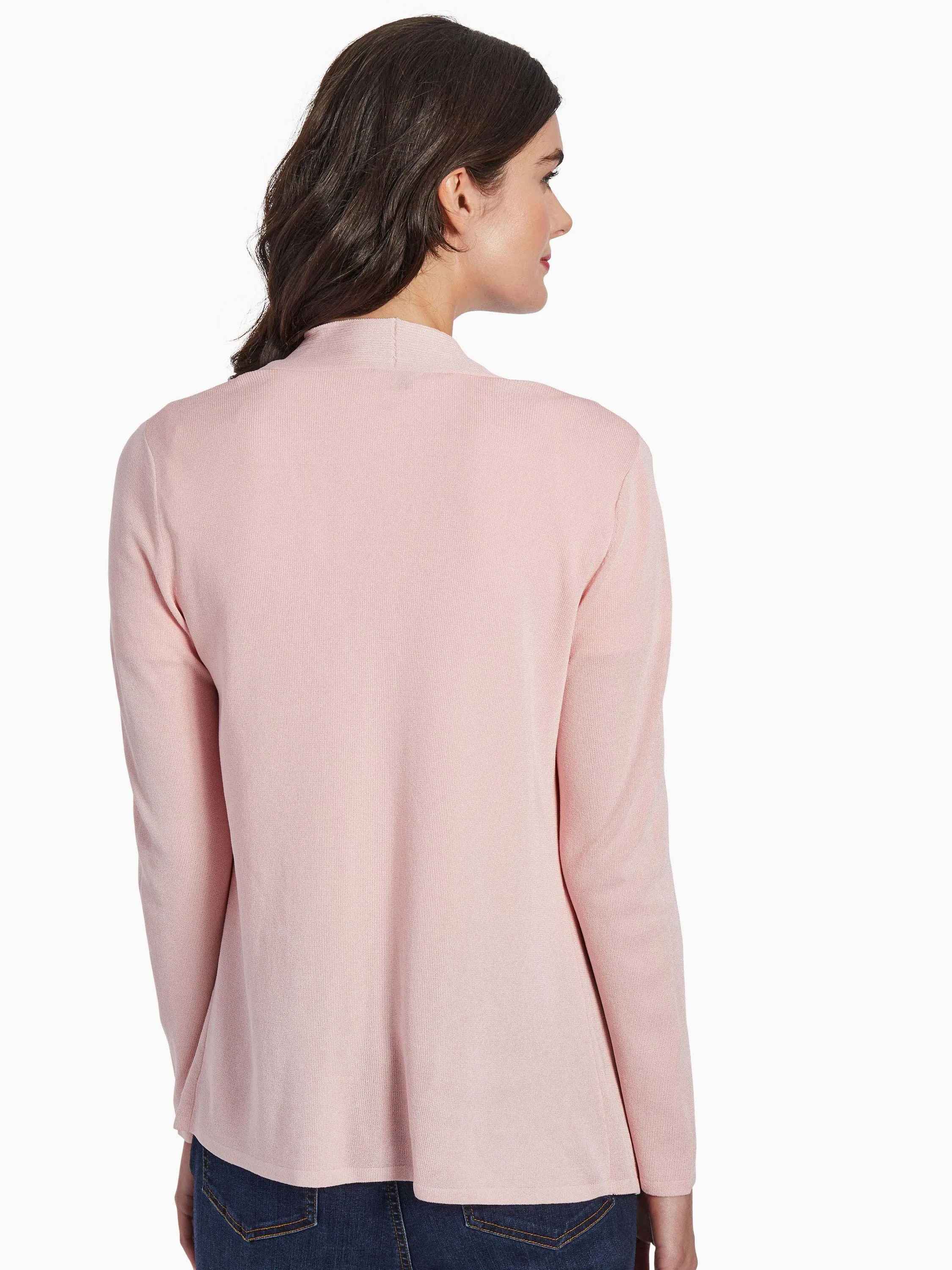Cardigan ouvert à boutons avant
