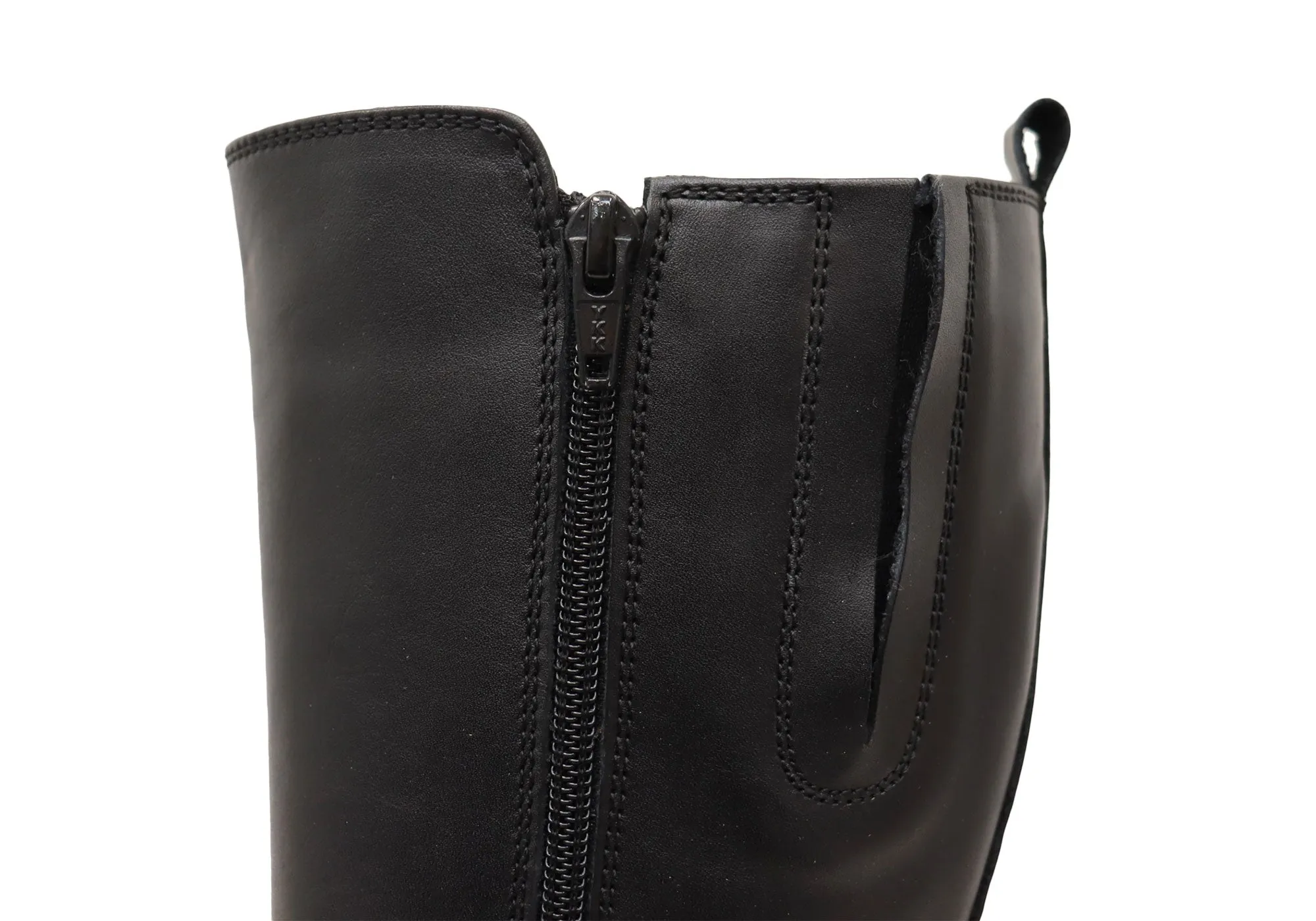 Bottes Femme Orizonte Cadby Européennes Confortables en Cuir à Mi-Mollet Chaussures Orizonte