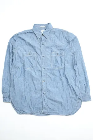 Chemise de travail vintage orSlow en chambray - Chambray