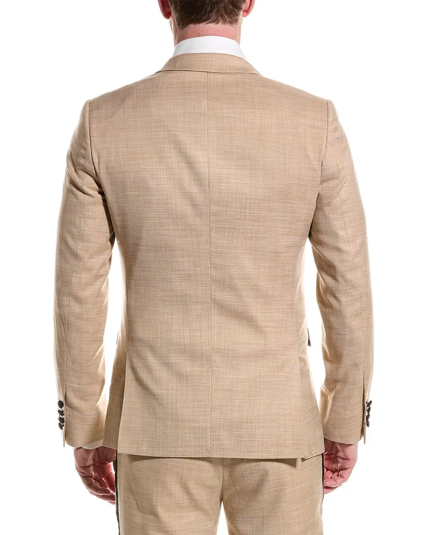 Veste ajustée Grosvenor à motifs Paisley & Gris