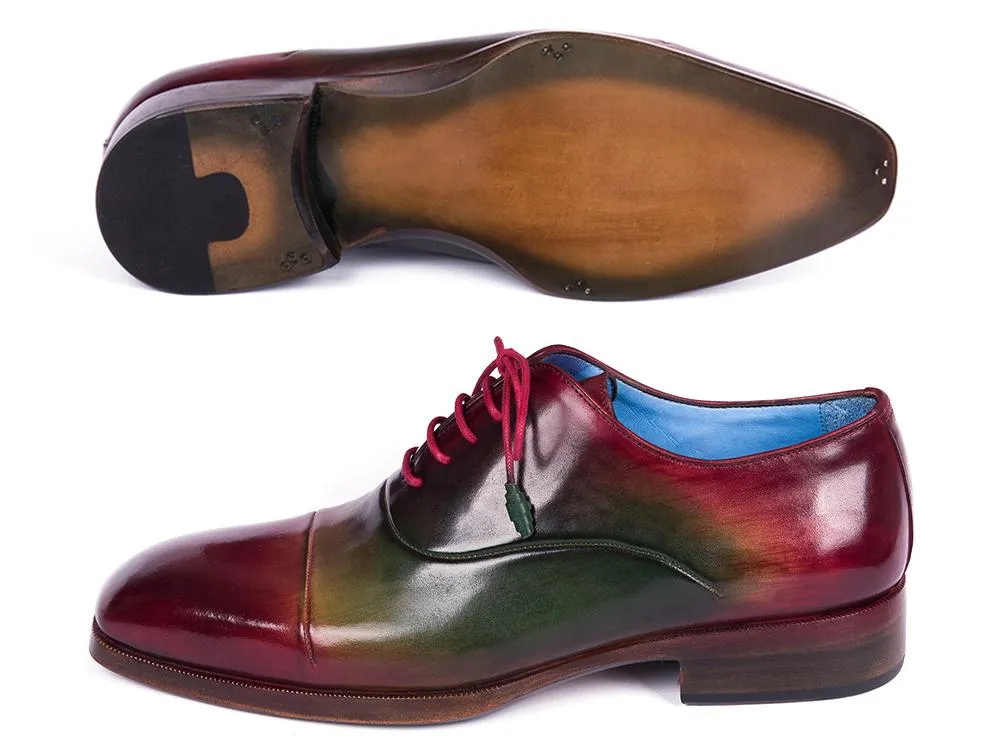 Paul Parkman Chaussures Paul Parkman Oxfords à bout rond pour hommes multicolores