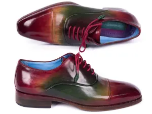 Paul Parkman Chaussures Paul Parkman Oxfords à bout rond pour hommes multicolores