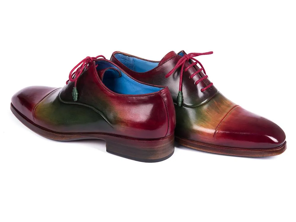 Paul Parkman Chaussures Paul Parkman Oxfords à bout rond pour hommes multicolores